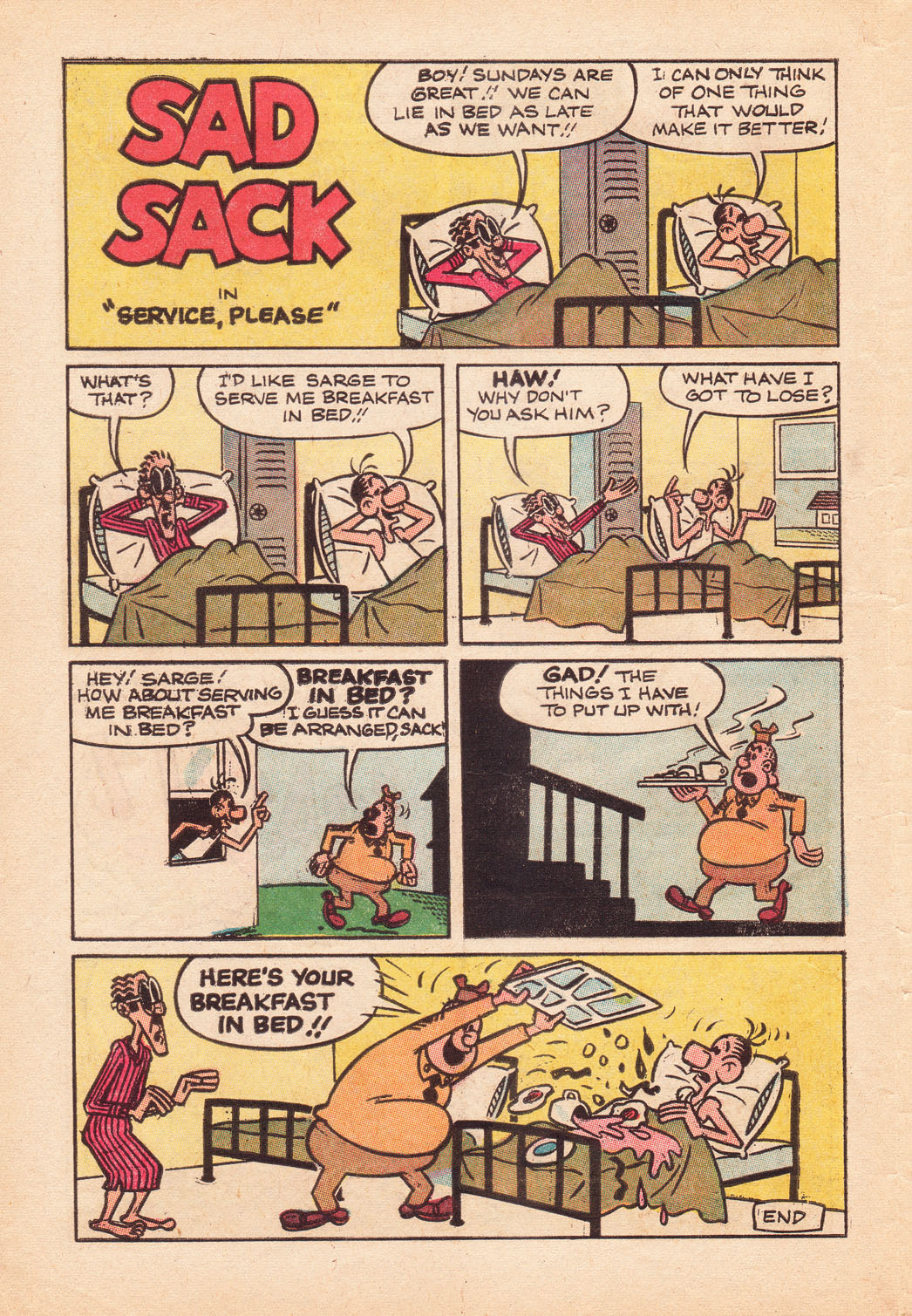 Read online Sad Sack comic -  Issue #167 - 10