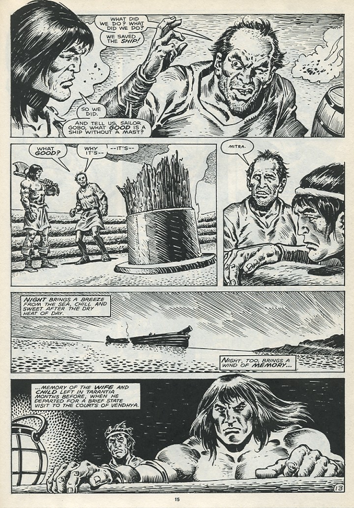 The Savage Sword Of Conan issue 167 - Page 17
