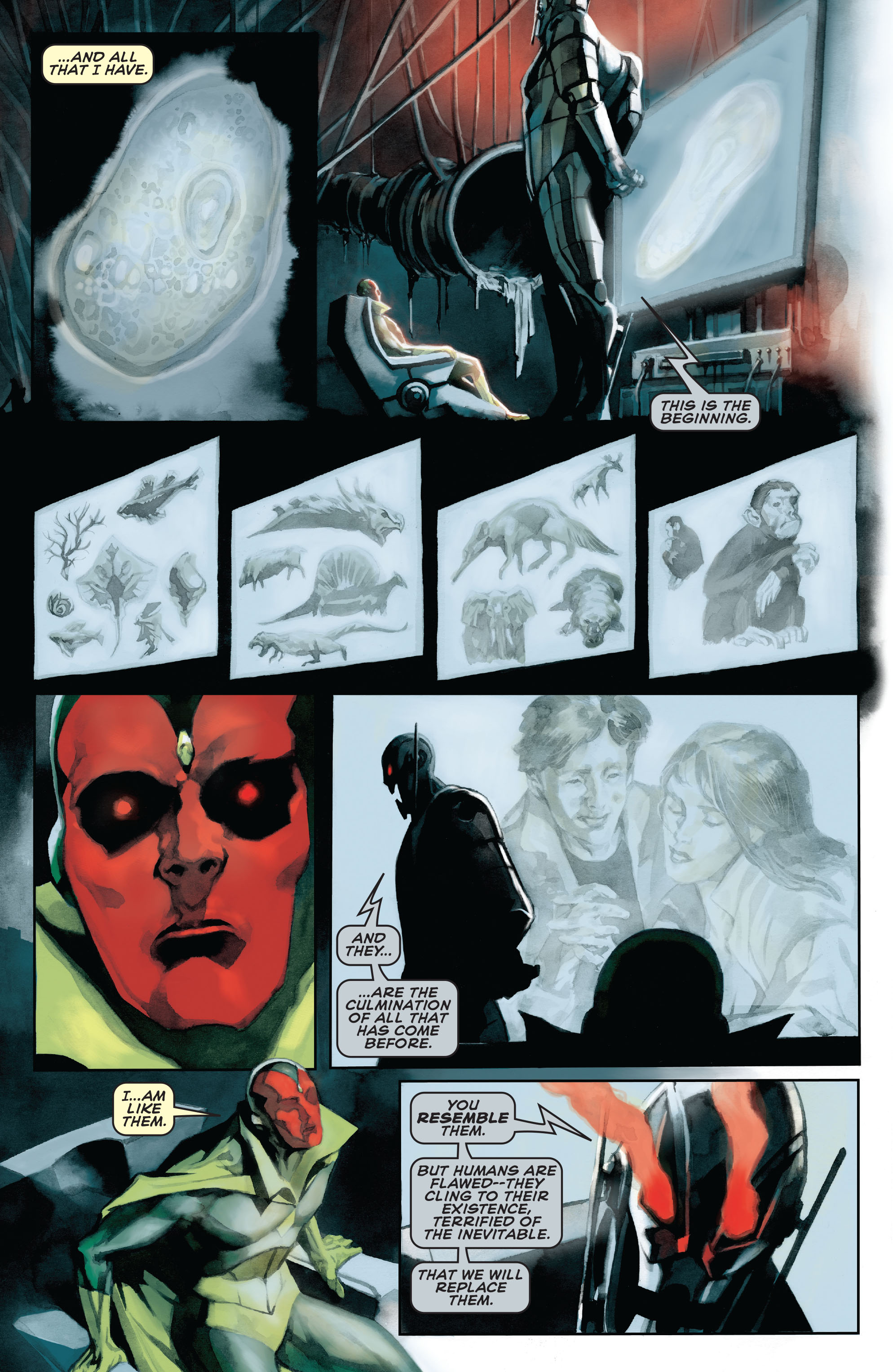 Read online Avengers Origins: Vision comic -  Issue # Full - 6