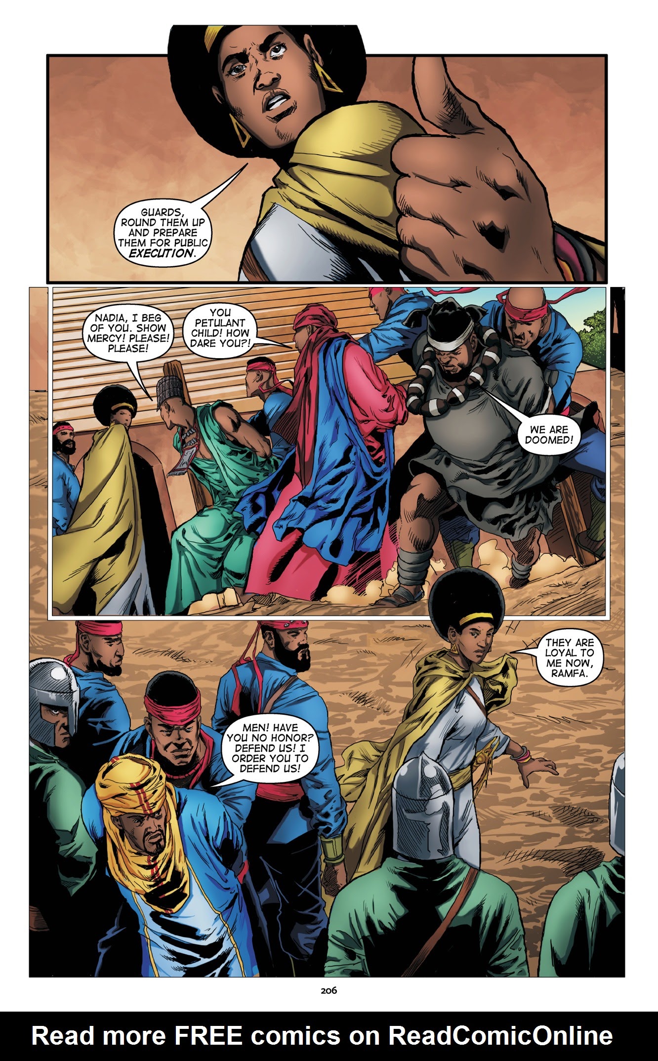 Read online Malika: Warrior Queen comic -  Issue # TPB 1 (Part 3) - 8