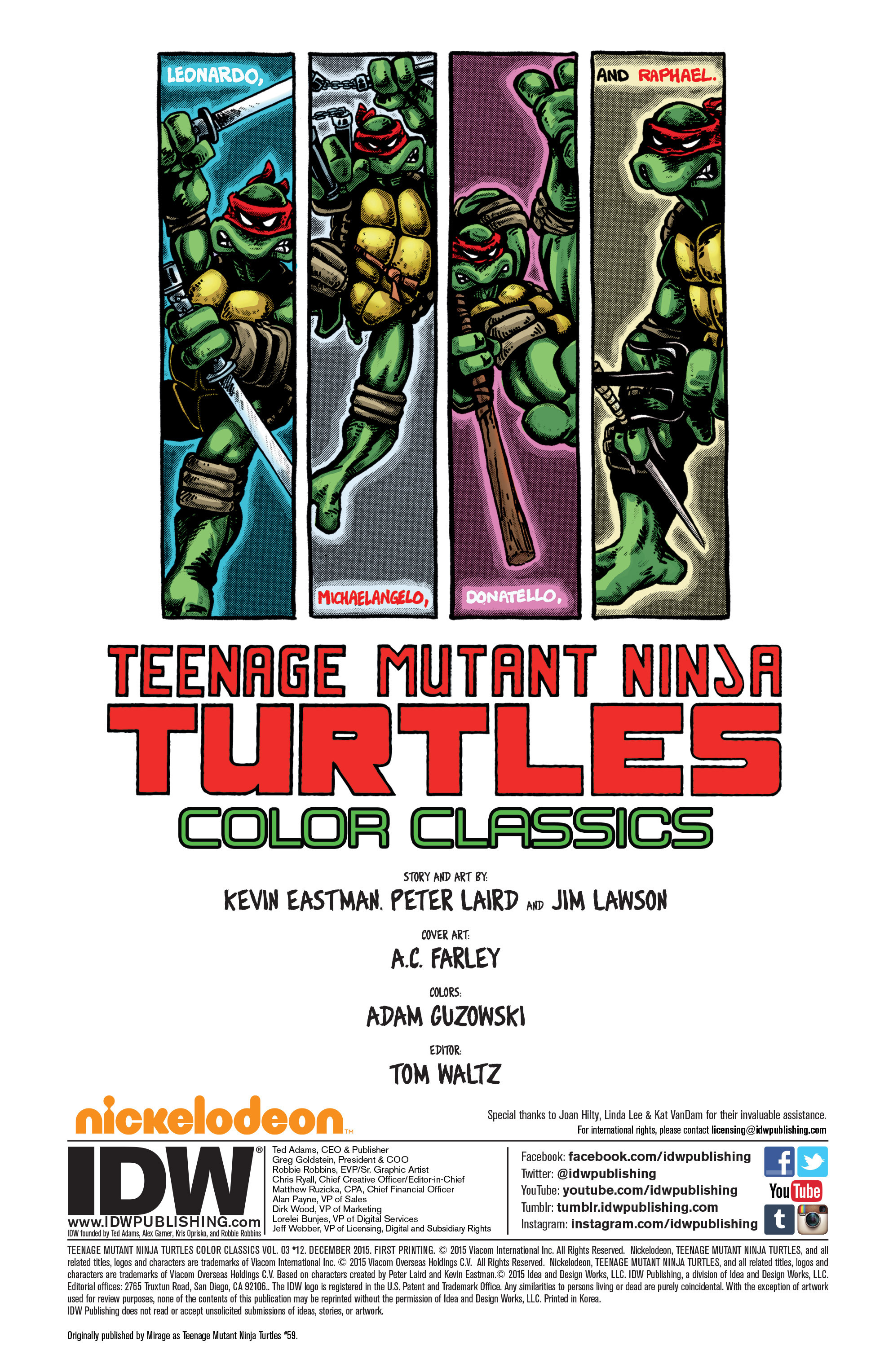 Read online Teenage Mutant Ninja Turtles Color Classics (2015) comic -  Issue #12 - 2