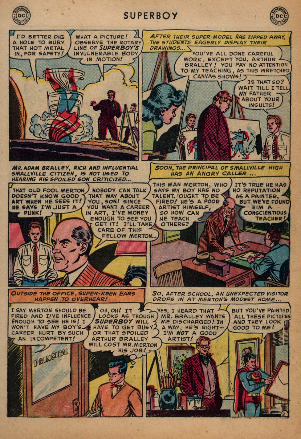 Read online Superboy (1949) comic -  Issue #25 - 4