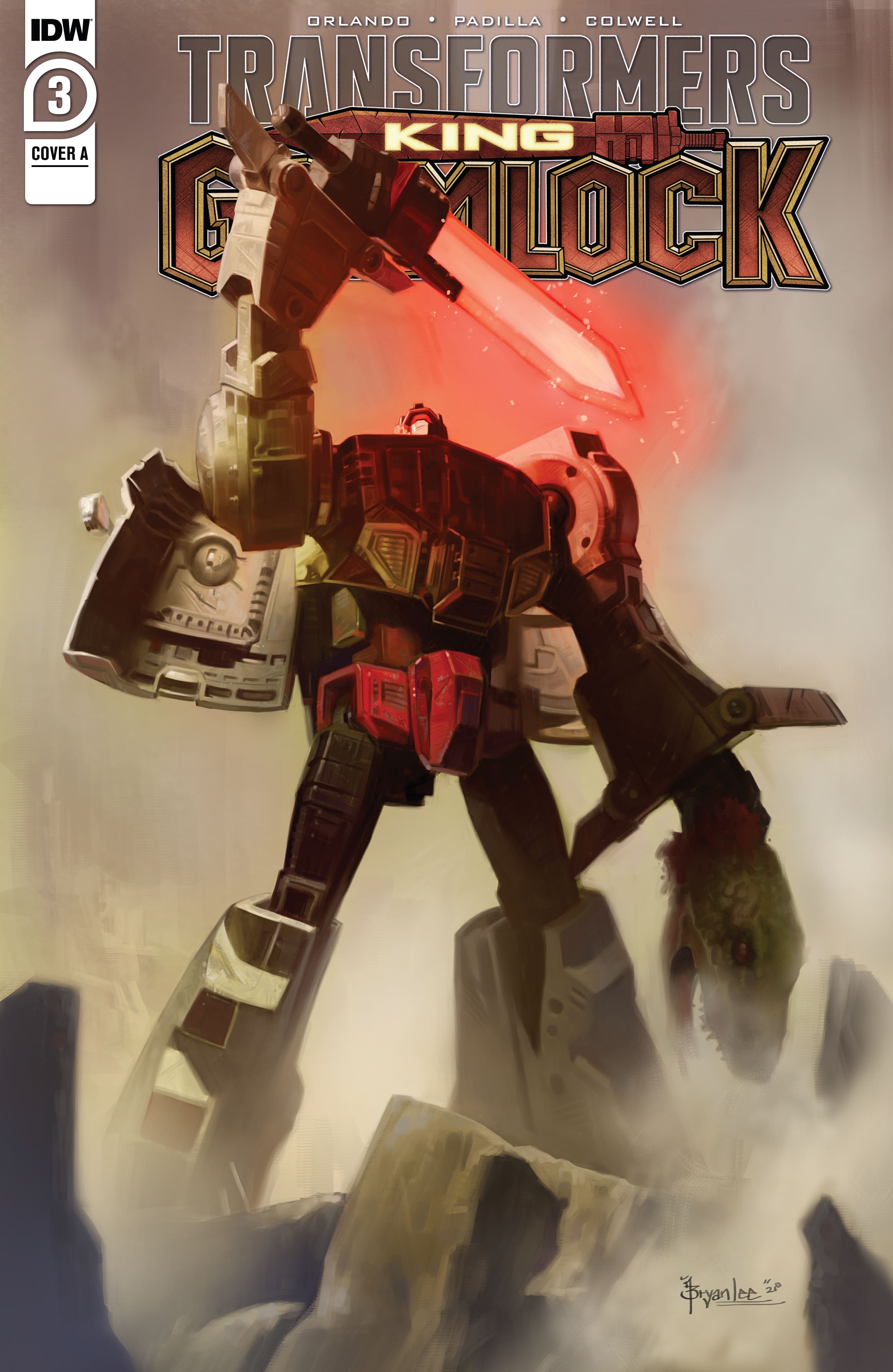 Read online Transformers: King Grimlock comic -  Issue #3 - 1