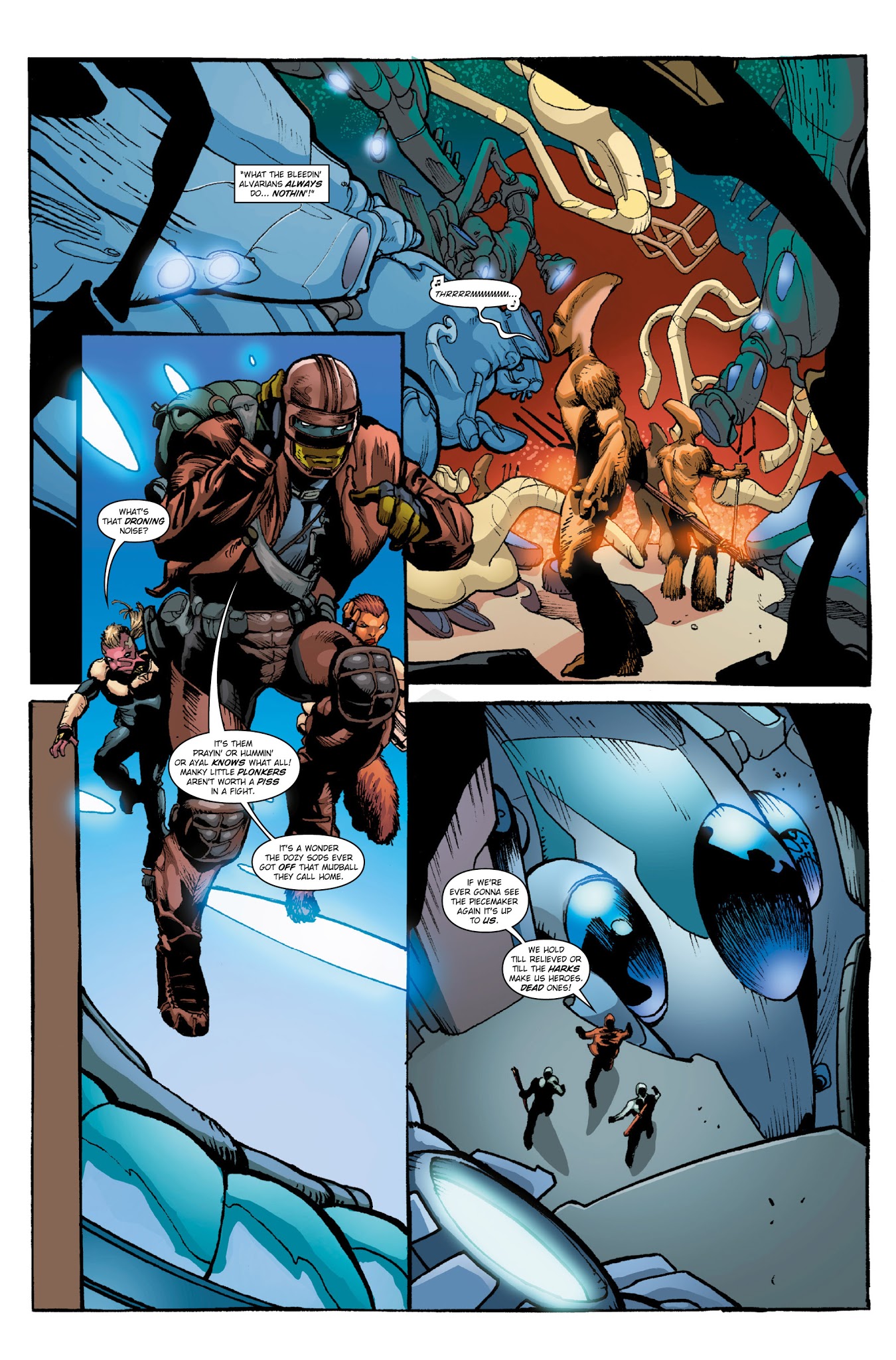 Read online Alien Legion: Uncivil War comic -  Issue # TPB - 98