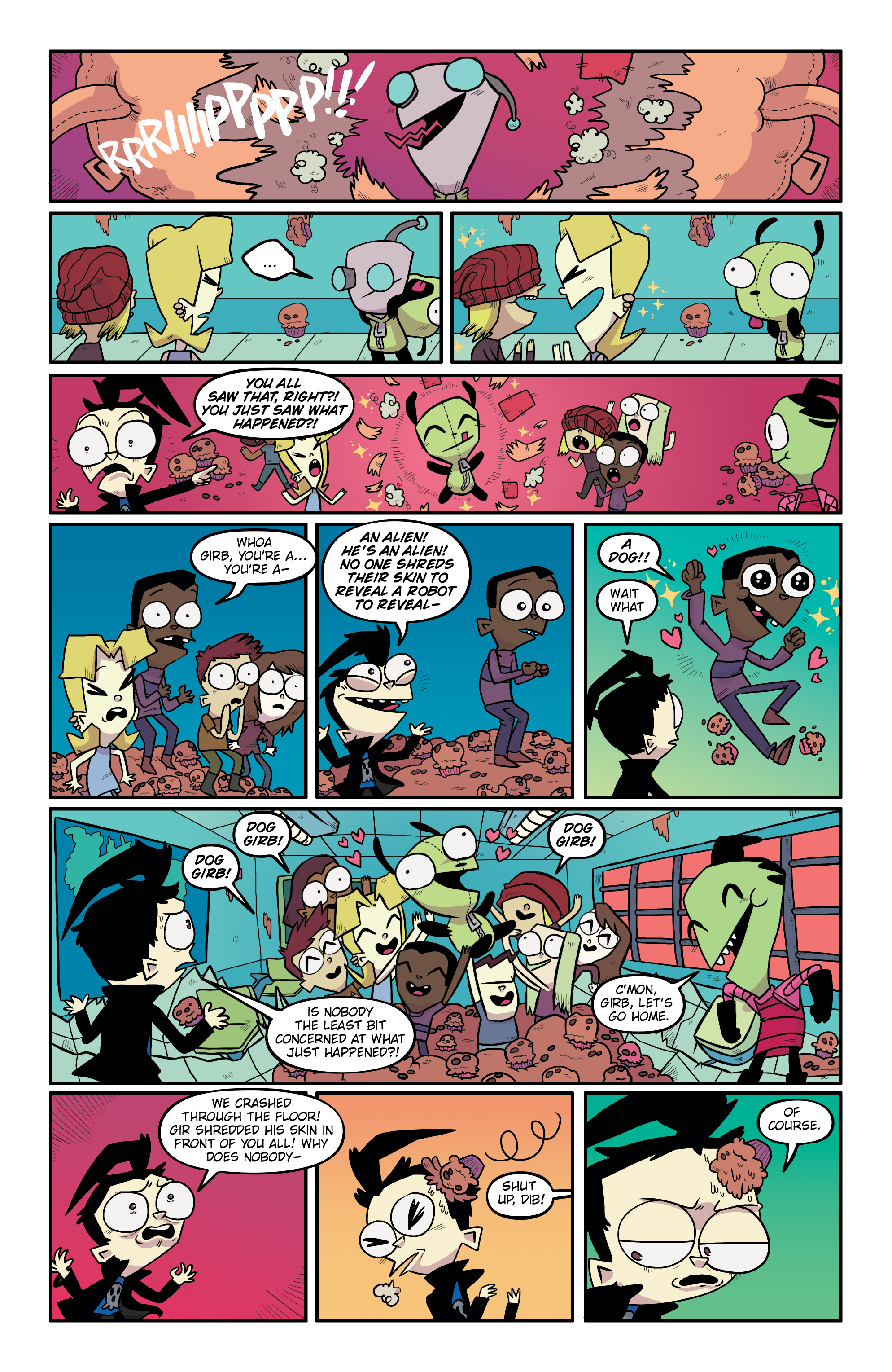 Read online Invader Zim comic -  Issue # _TPB 6 - 126