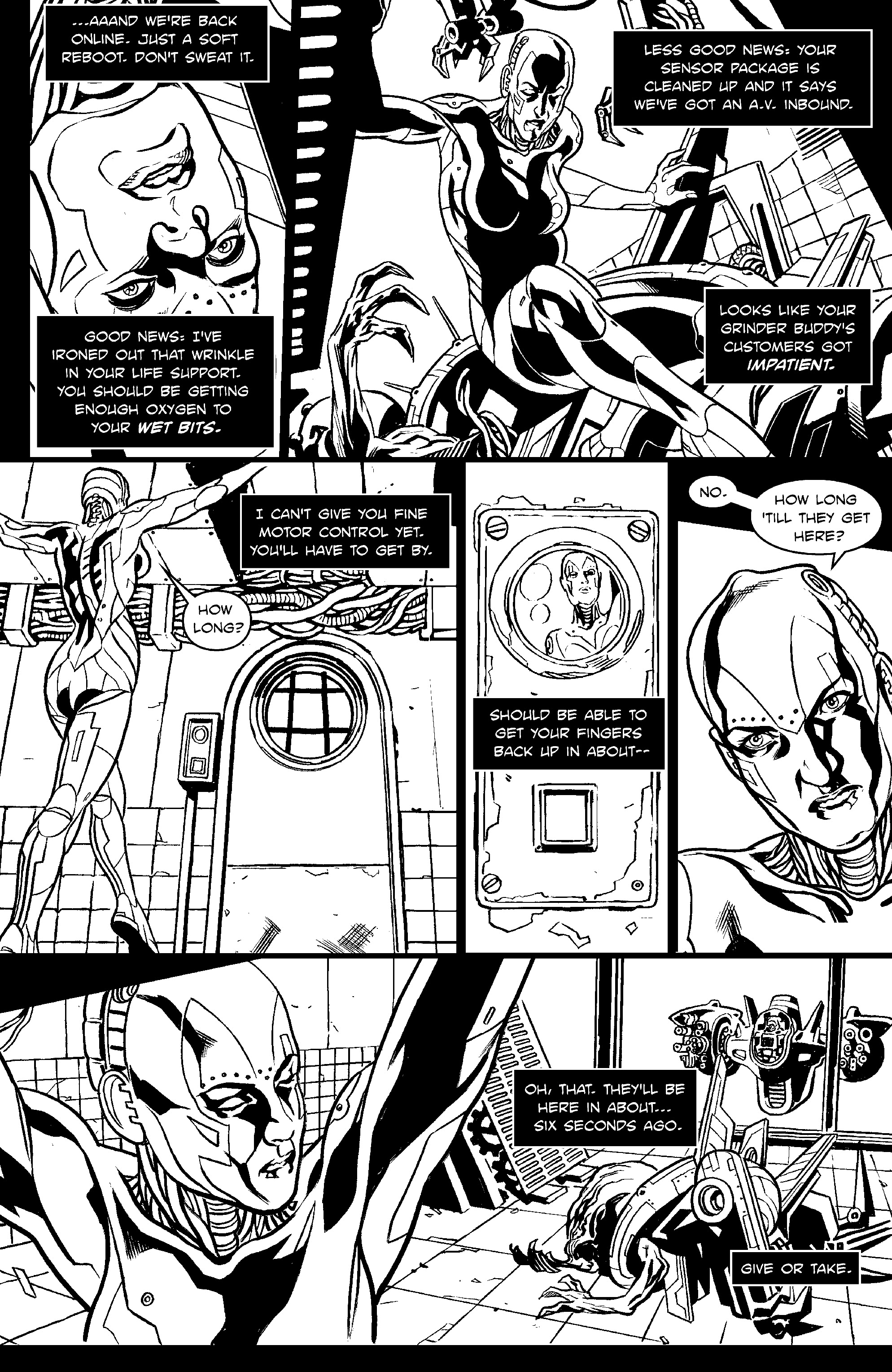 Read online Metal Made Flesh comic -  Issue # TPB - 31