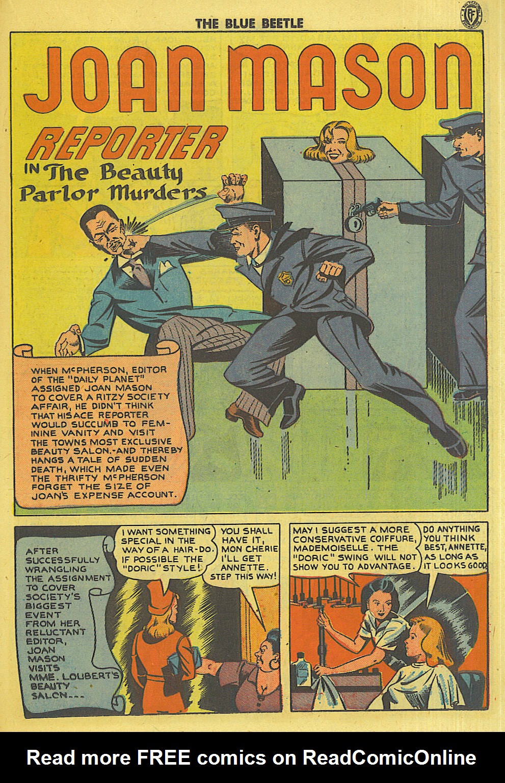 Read online The Blue Beetle comic -  Issue #35 - 24