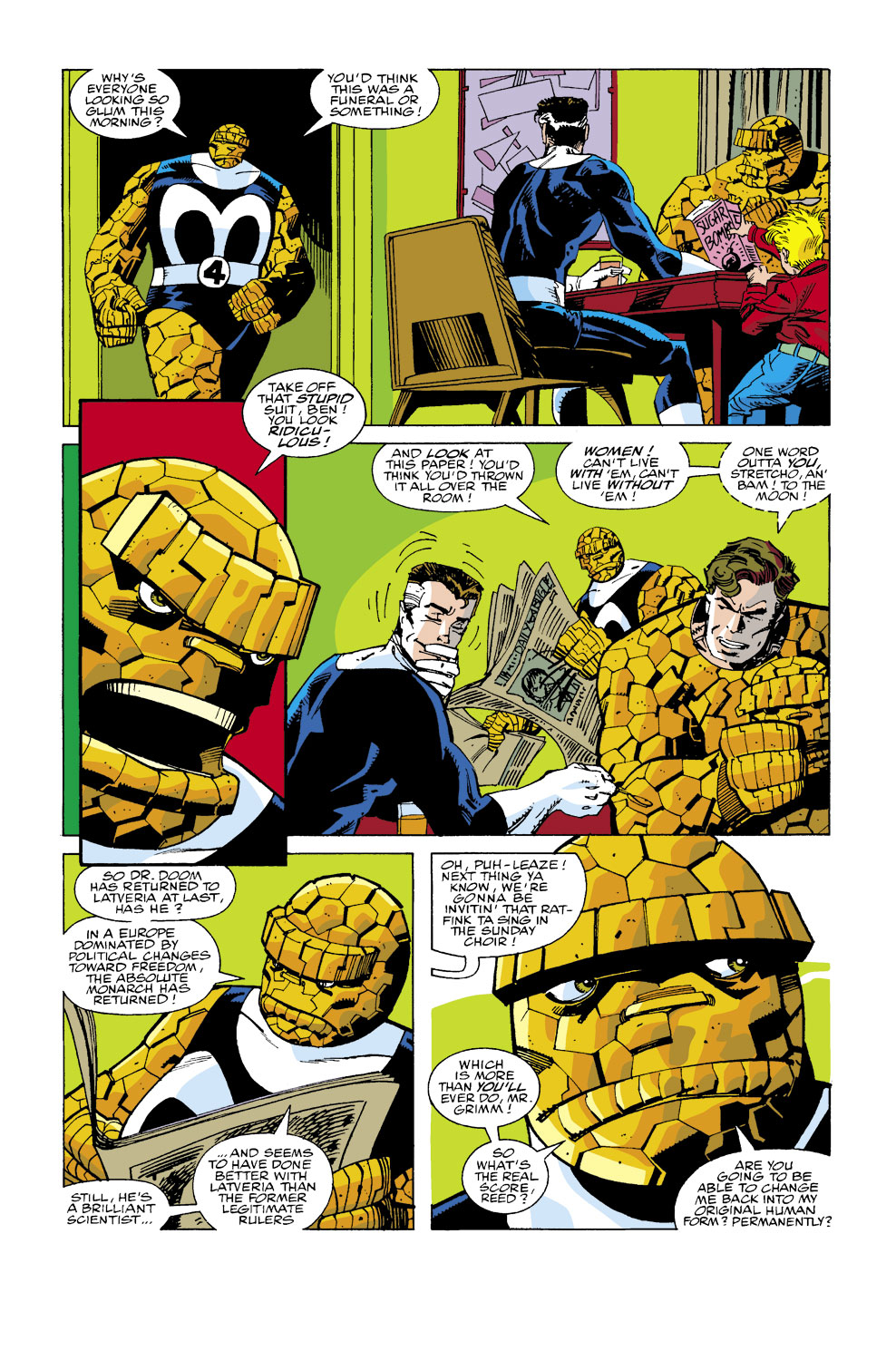 Read online Fantastic Four (1961) comic -  Issue #350 - 13