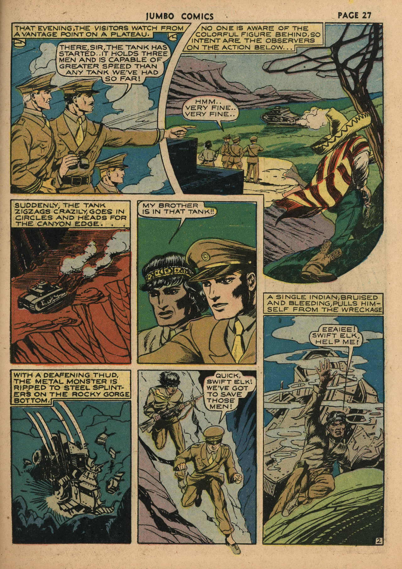 Read online Jumbo Comics comic -  Issue #37 - 29
