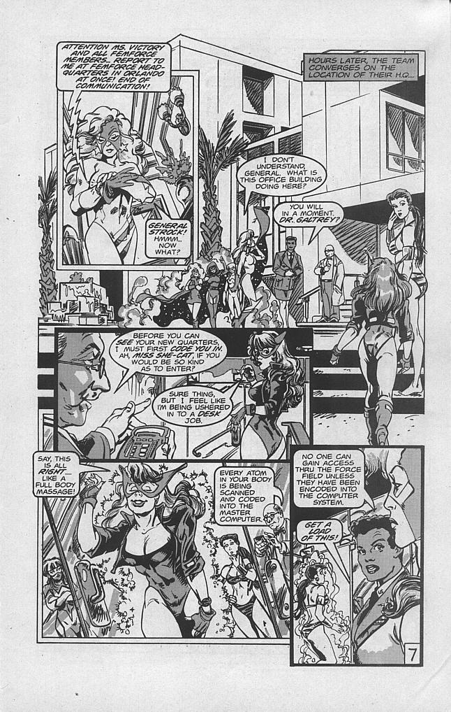 Read online Femforce comic -  Issue #97 - 9
