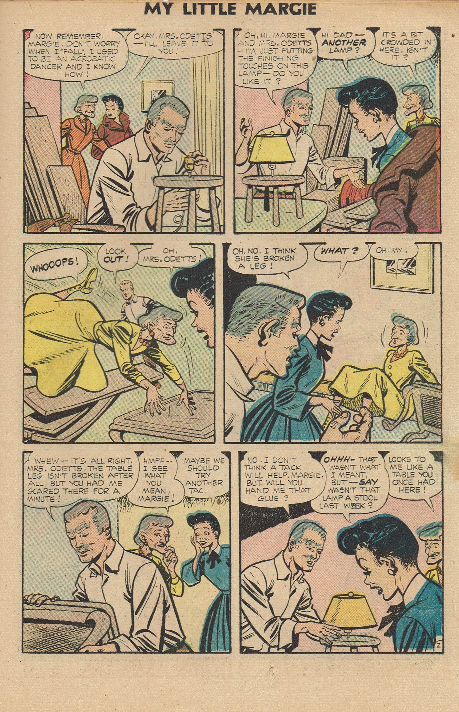 Read online My Little Margie (1954) comic -  Issue #11 - 23