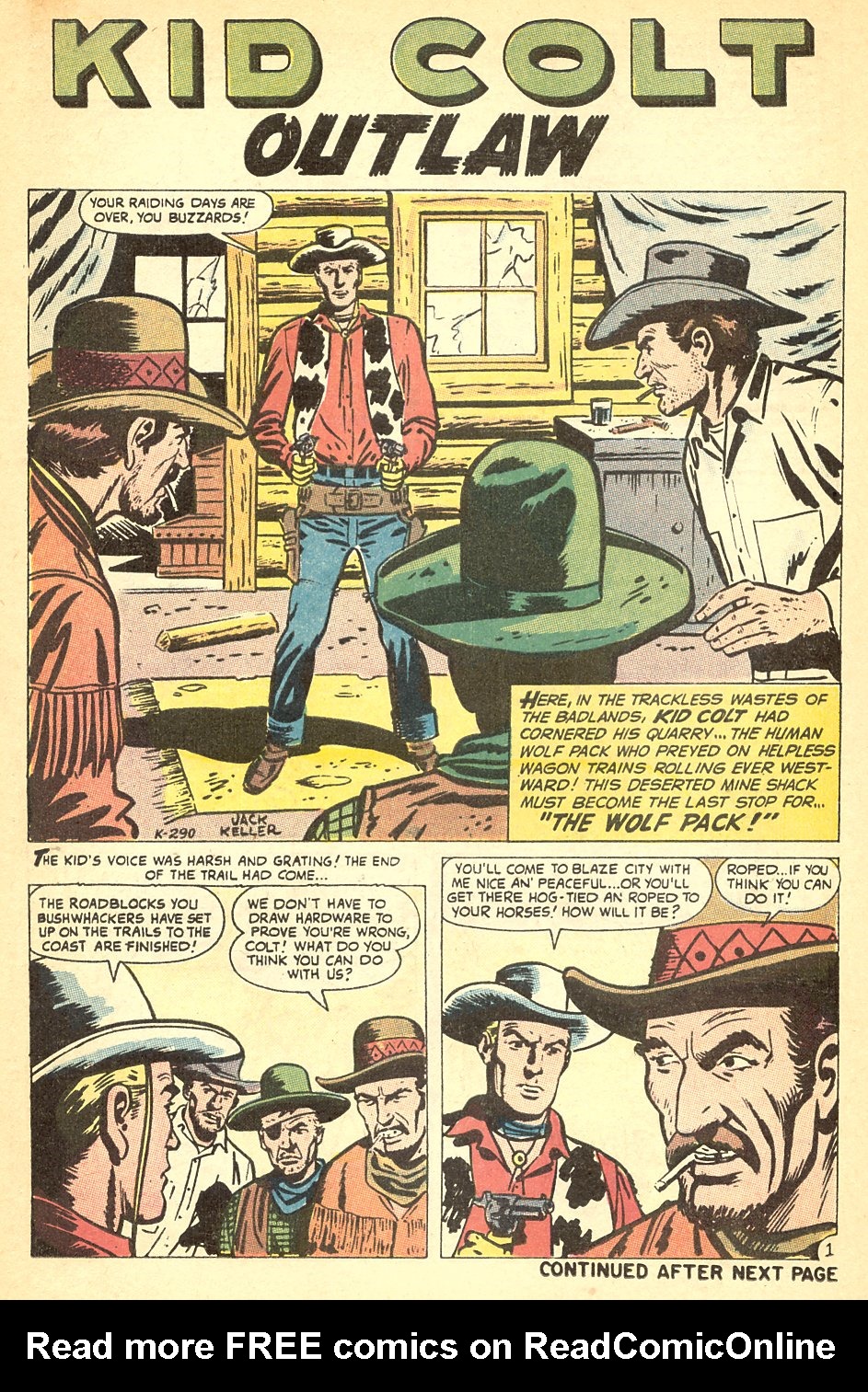 Read online Kid Colt Outlaw comic -  Issue #140 - 14