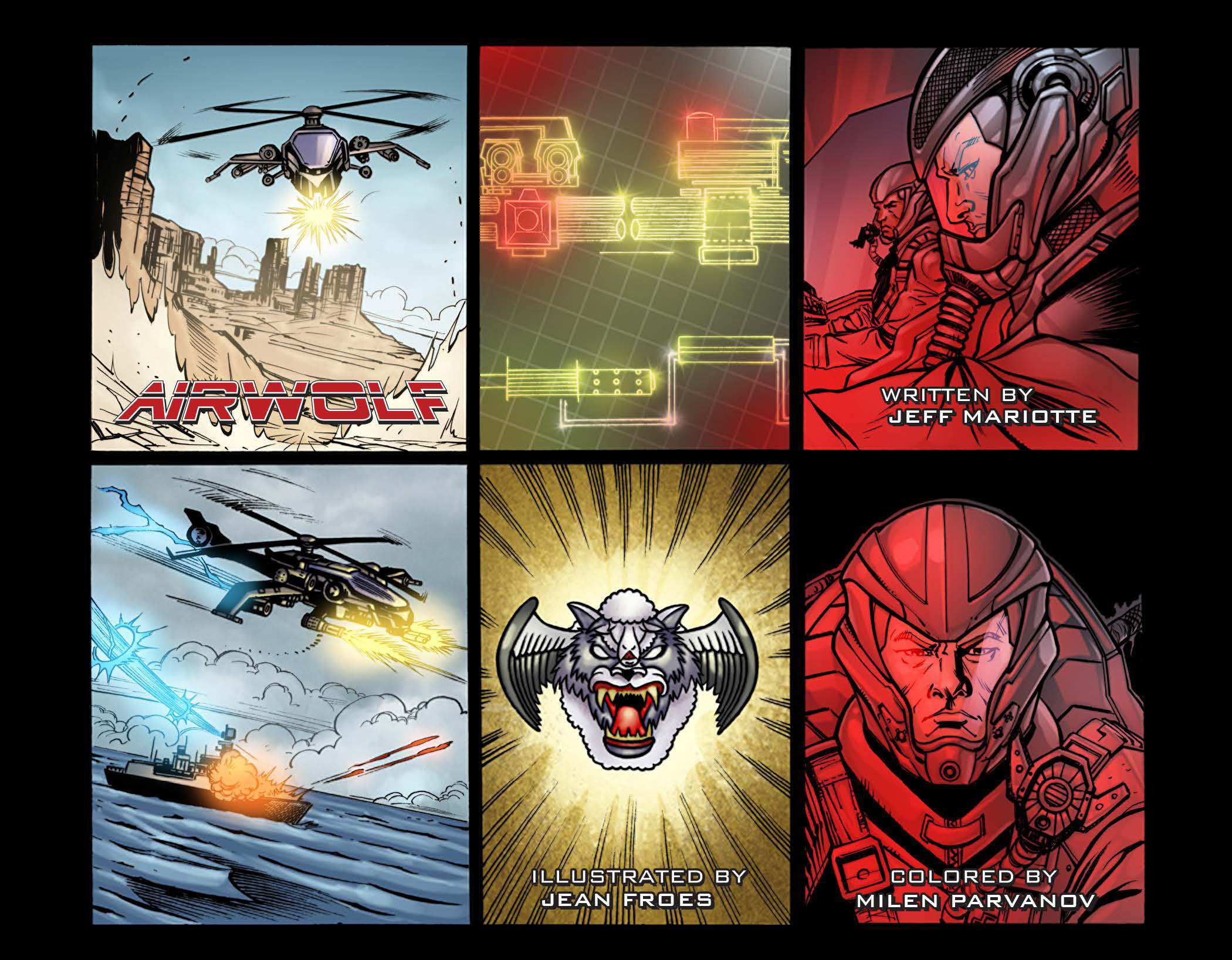 Read online Airwolf Airstrikes comic -  Issue #1 - 3