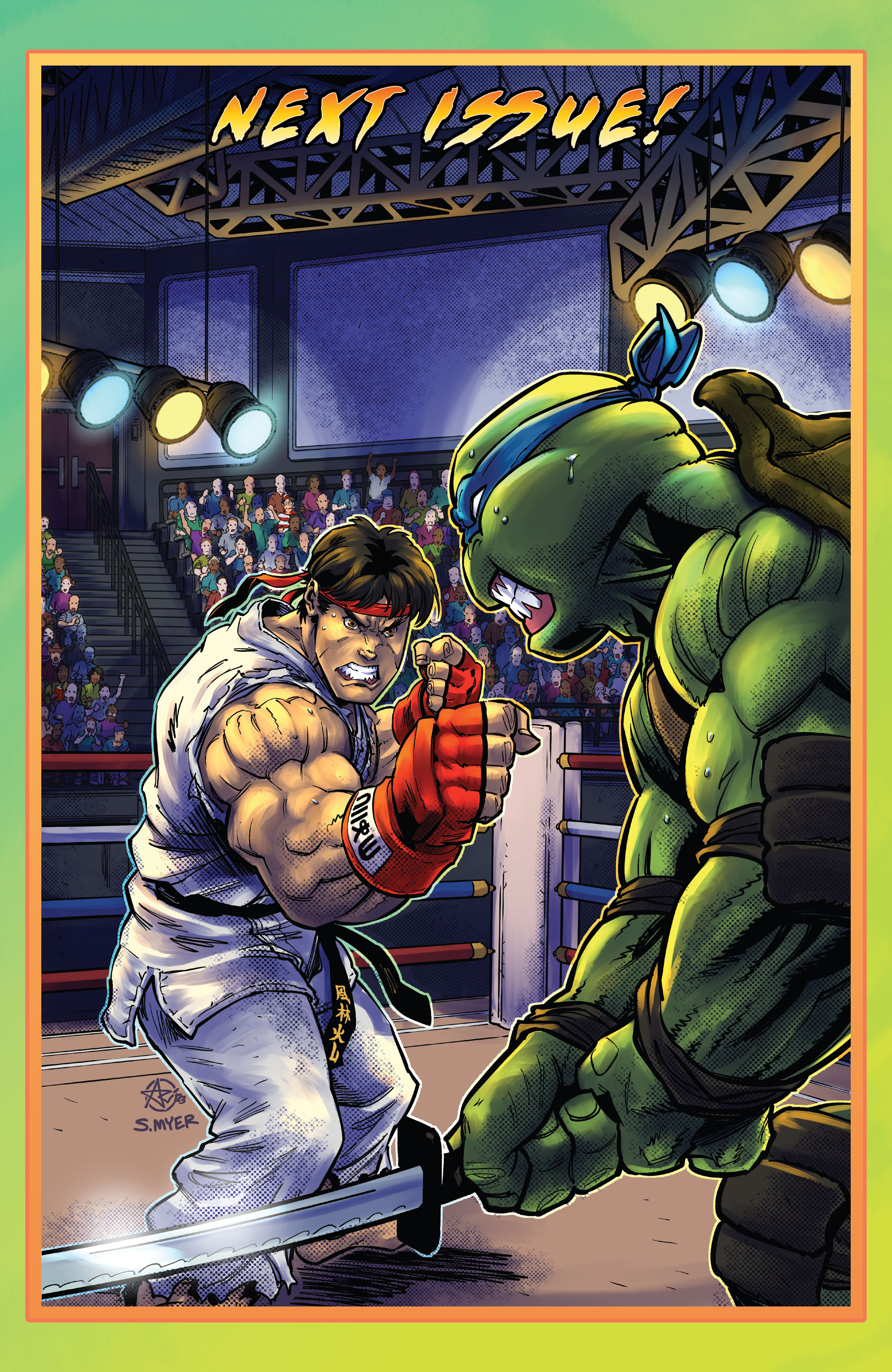 Read online Teenage Mutant Ninja Turtles vs. Street Fighter comic -  Issue #1 - 23
