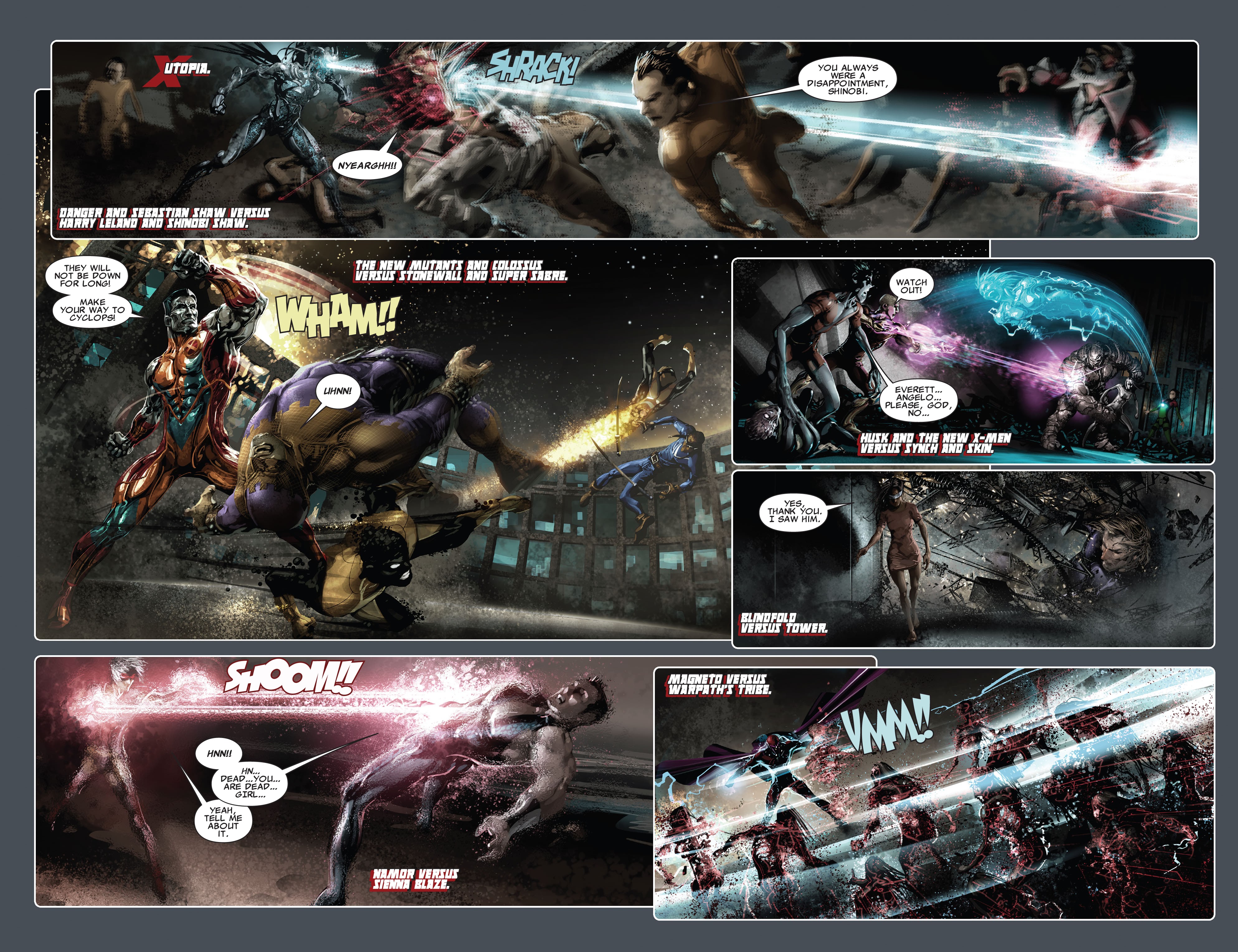 Read online X-Men Milestones: Necrosha comic -  Issue # TPB (Part 1) - 56