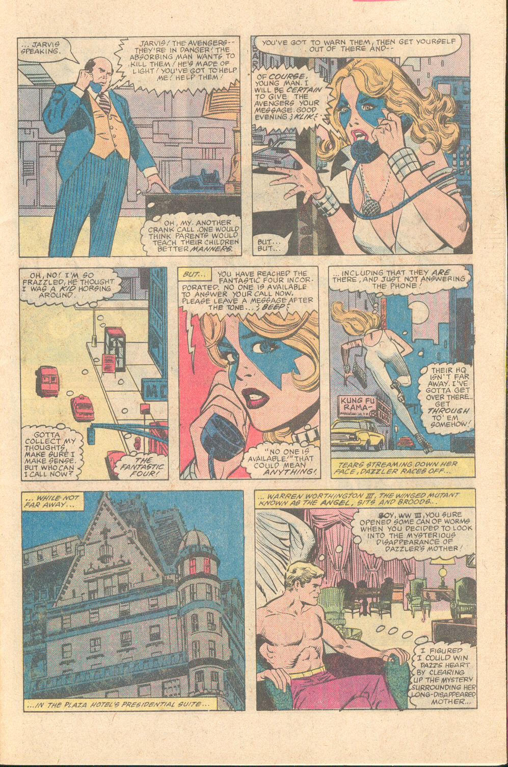 Read online Dazzler (1981) comic -  Issue #19 - 4