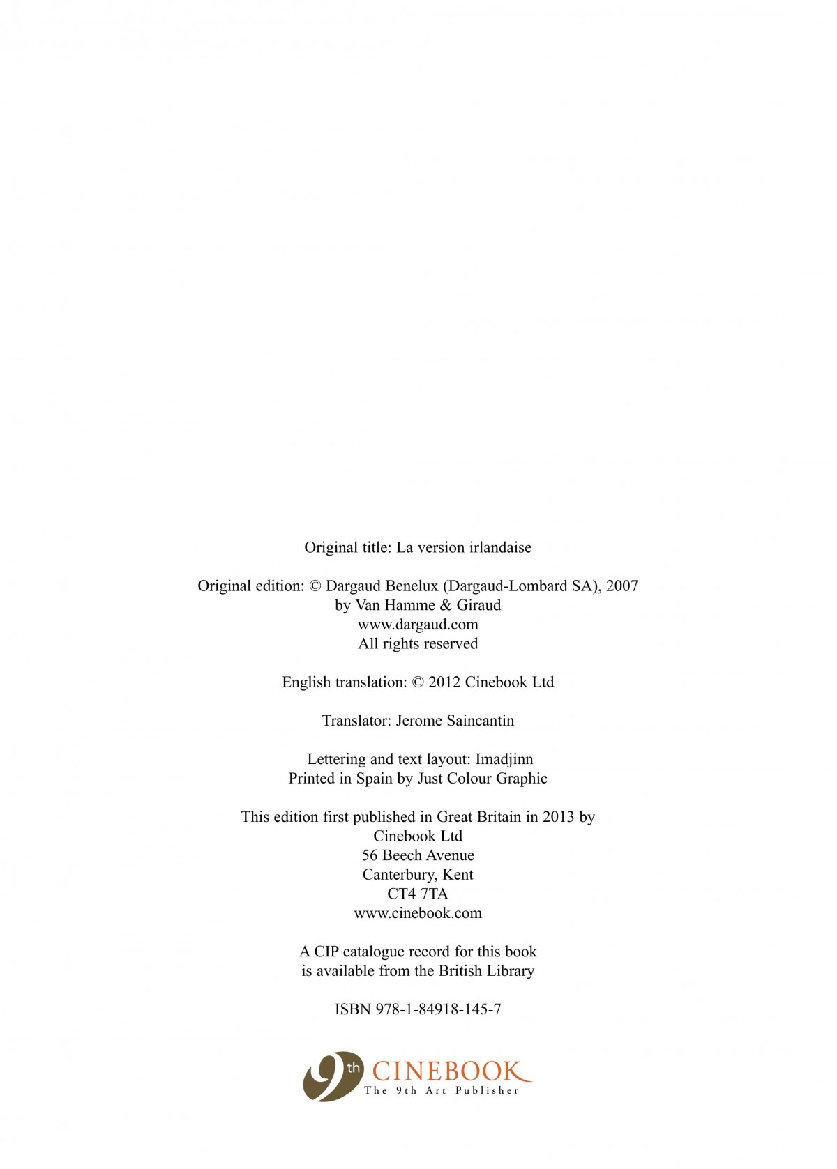 Read online XIII comic -  Issue #17 - 49