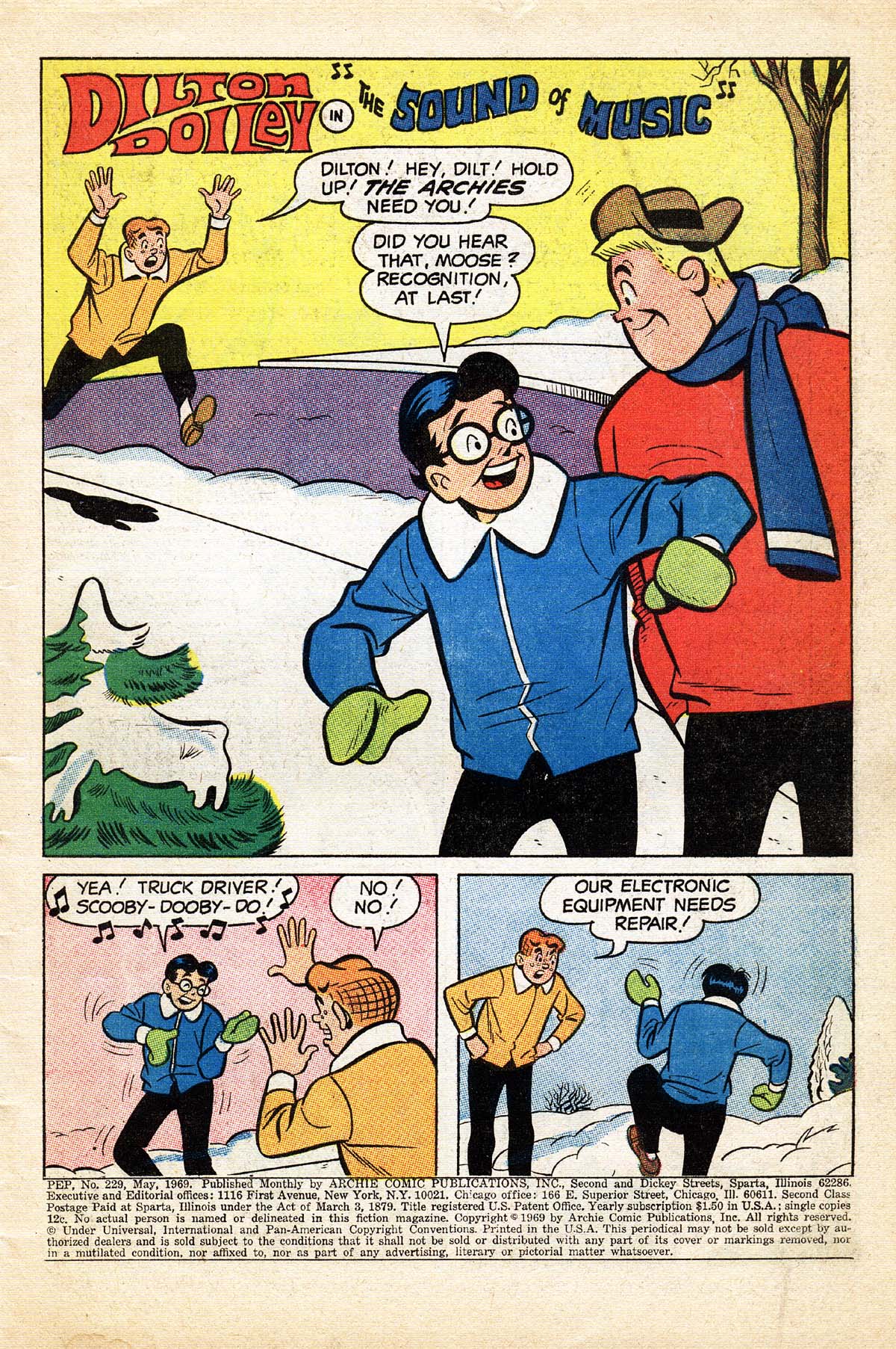 Read online Pep Comics comic -  Issue #229 - 3