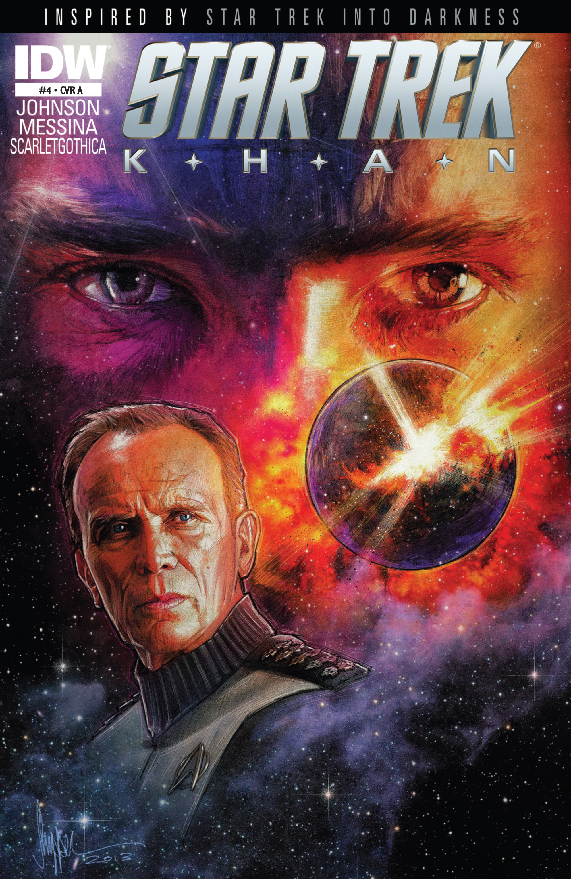 Read online Star Trek: Khan comic -  Issue #4 - 1