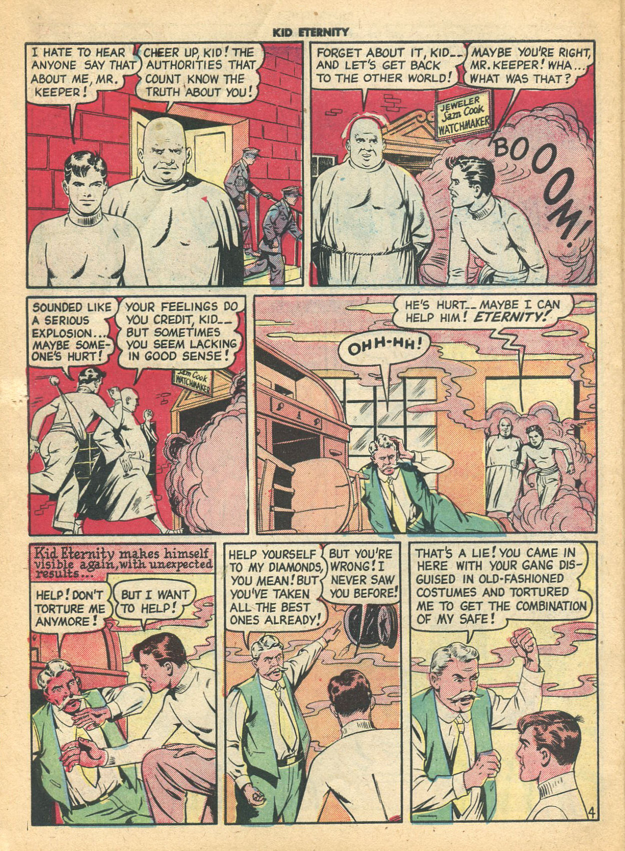 Read online Kid Eternity (1946) comic -  Issue #14 - 6