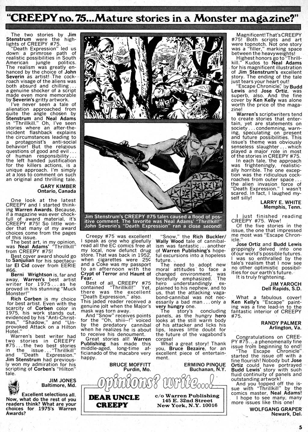 Read online Creepy (1964) comic -  Issue #77 - 5