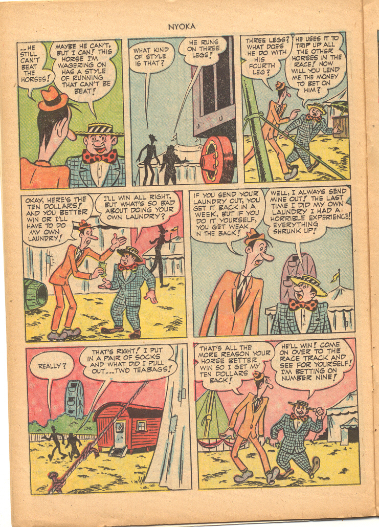 Read online Nyoka the Jungle Girl (1945) comic -  Issue #69 - 16