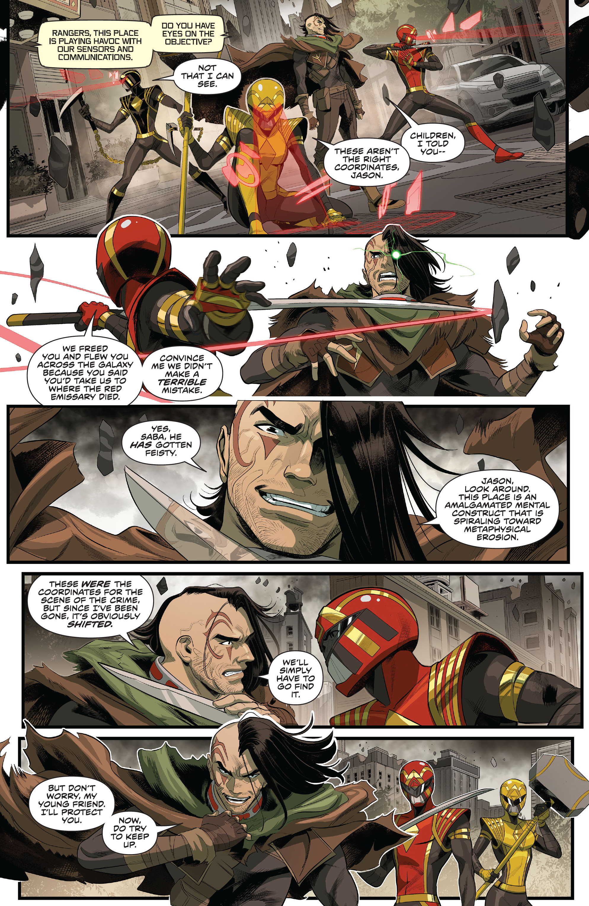 Read online Power Rangers comic -  Issue #4 - 4