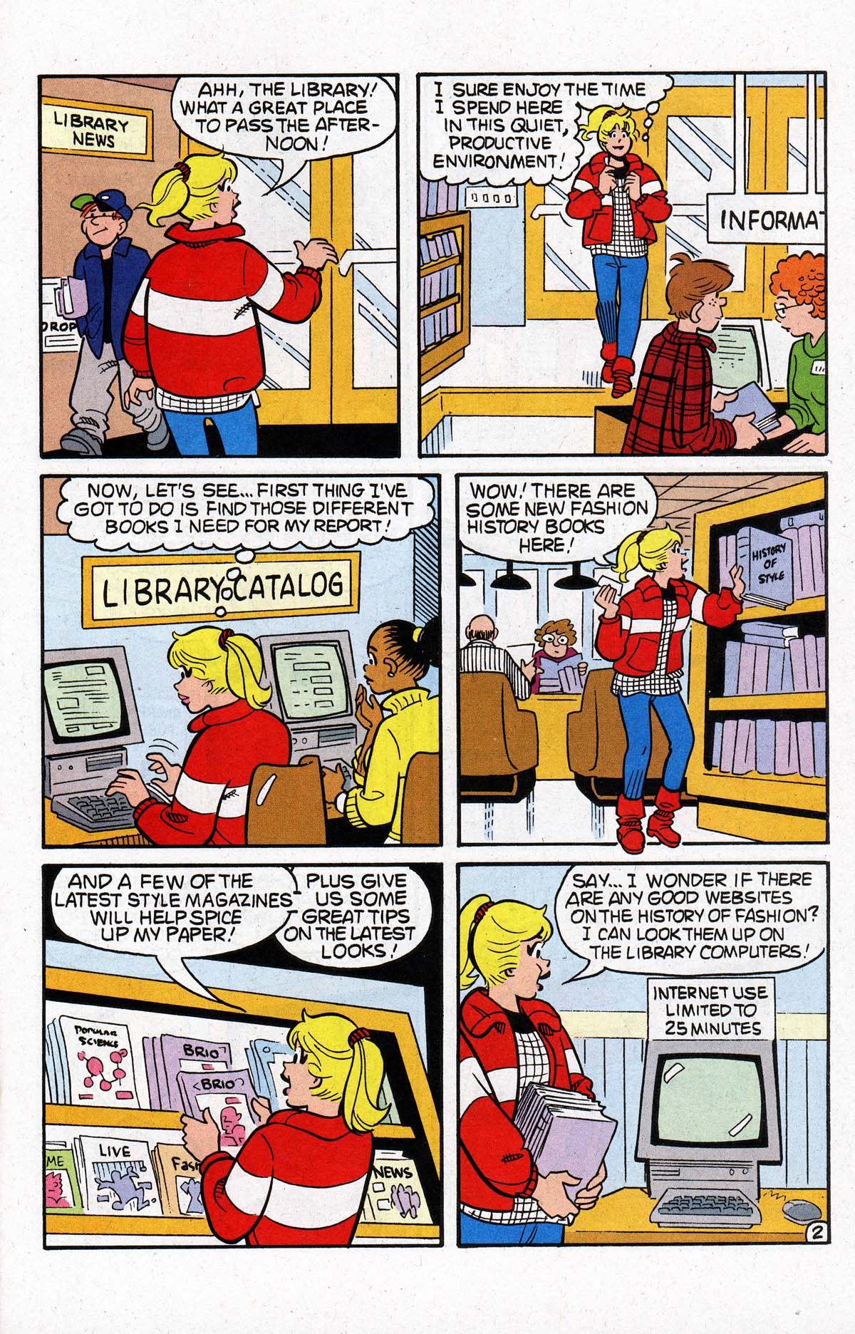Read online Betty comic -  Issue #122 - 20
