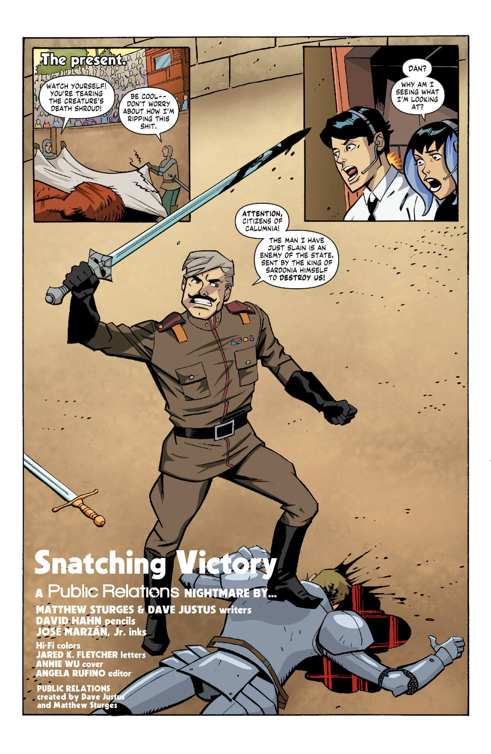 Read online Public Relations comic -  Issue #5 - 5