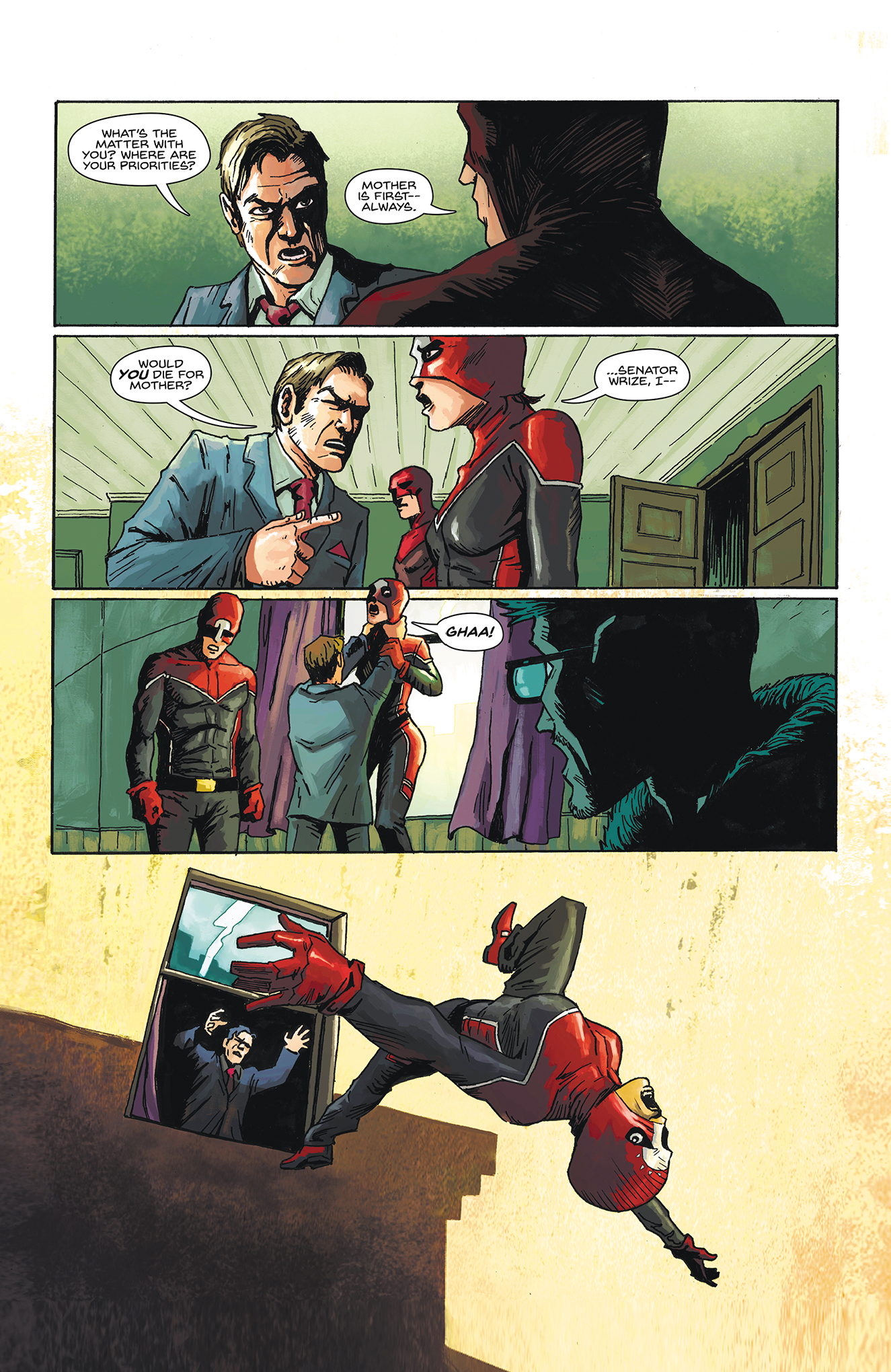 Read online Downcast comic -  Issue #1 - 18