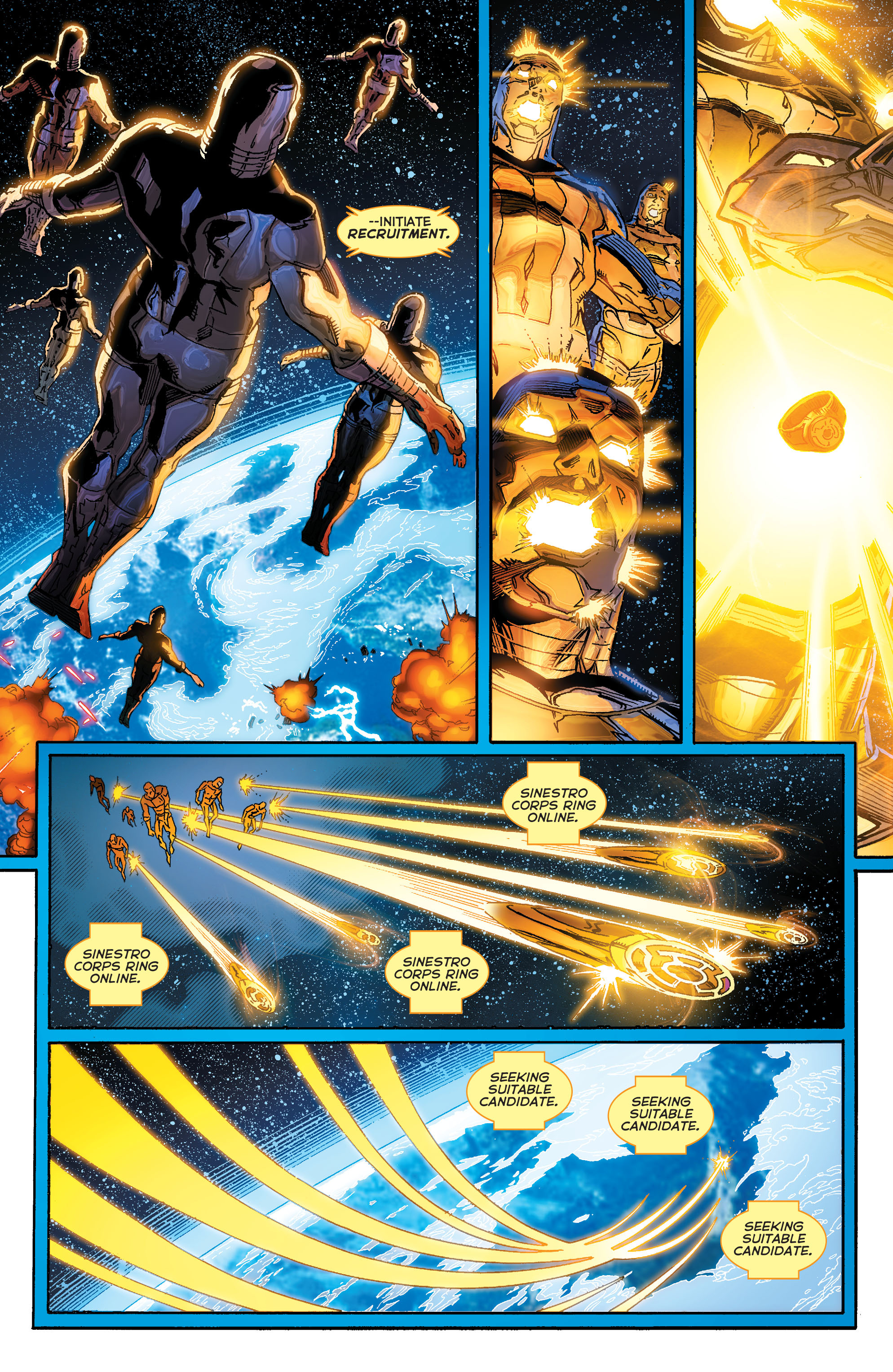 Read online Sinestro comic -  Issue #18 - 18