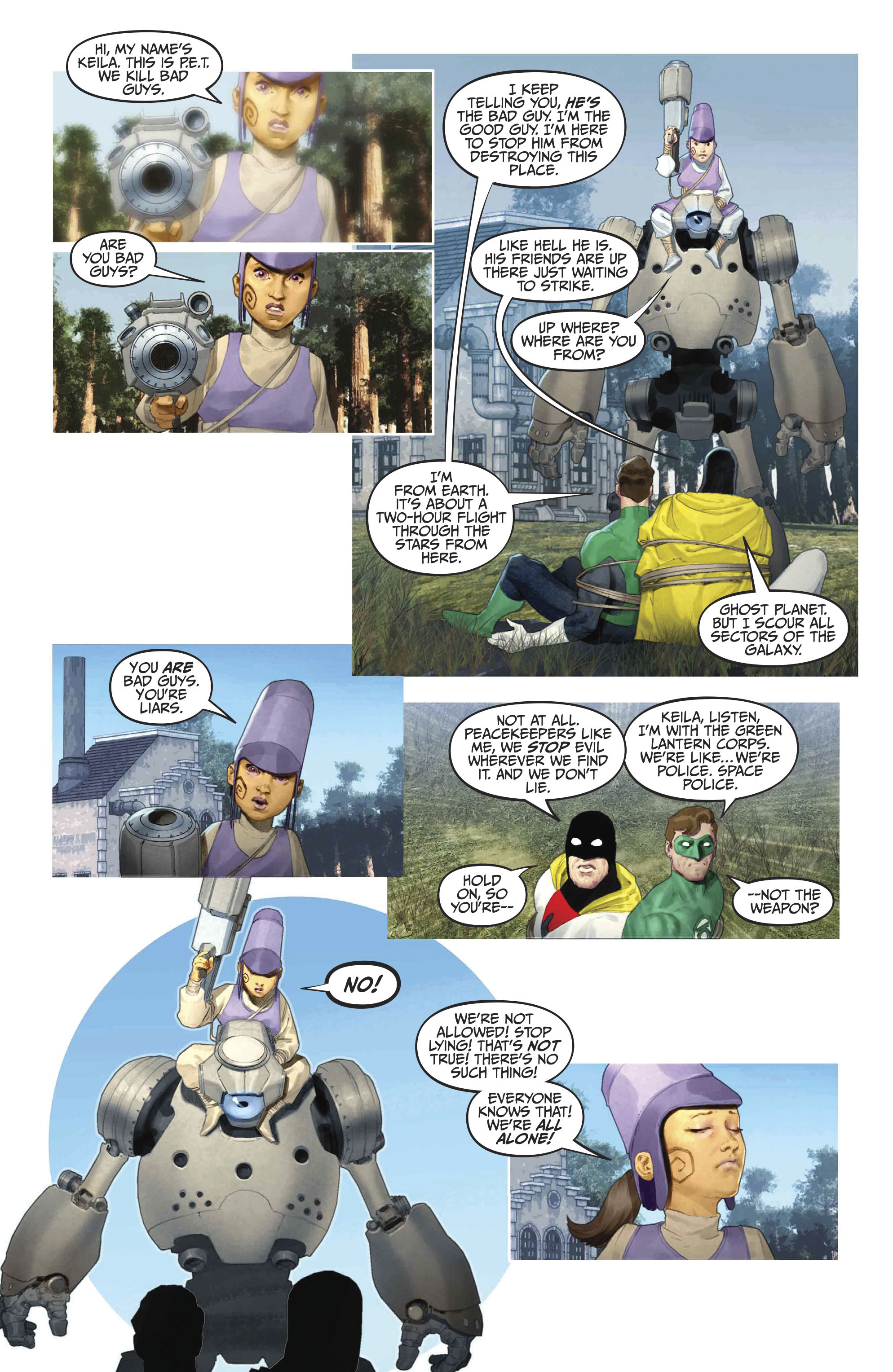 Read online Green Lantern/Space Ghost Special comic -  Issue # Full - 16