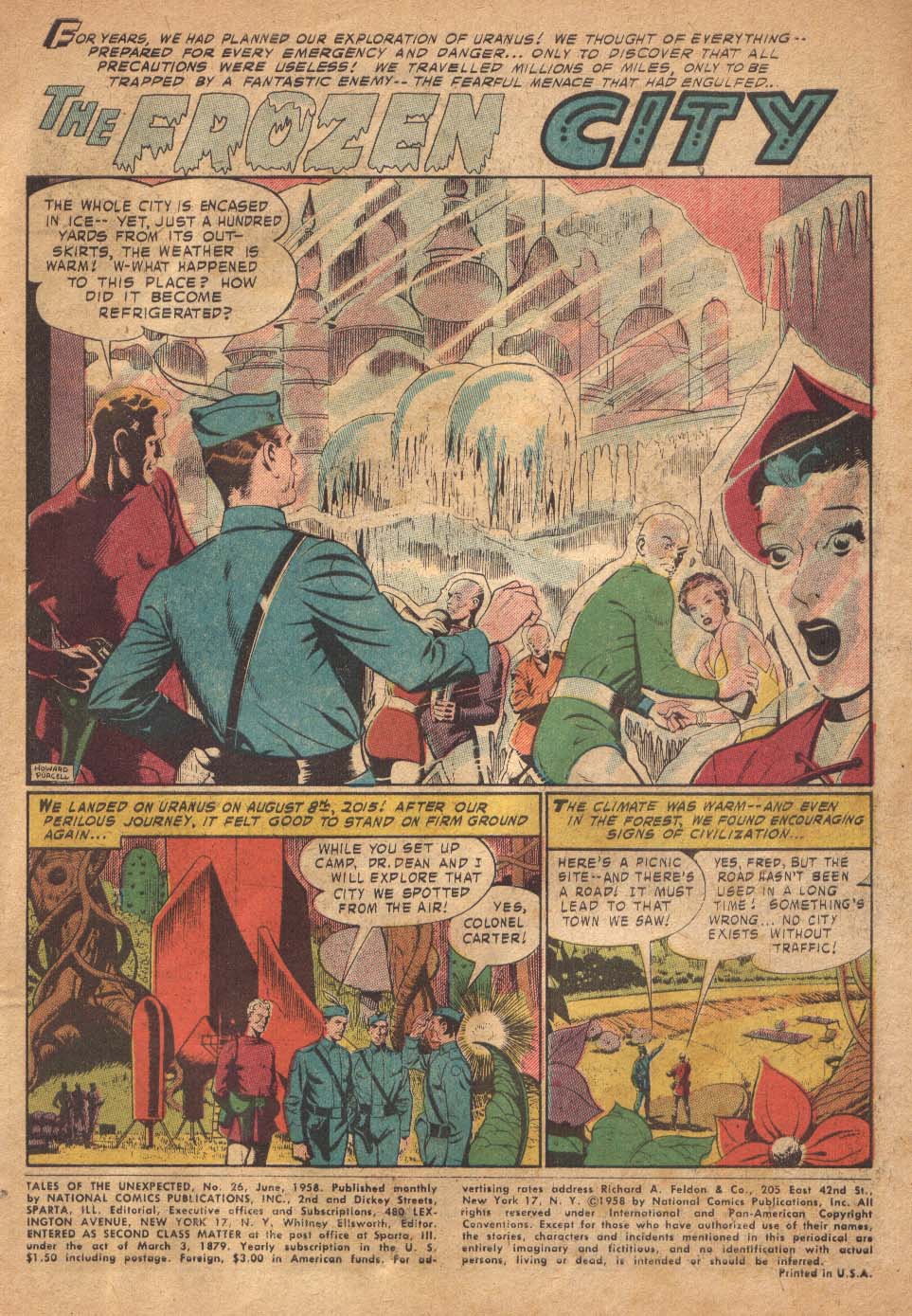 Read online Tales of the Unexpected comic -  Issue #26 - 2