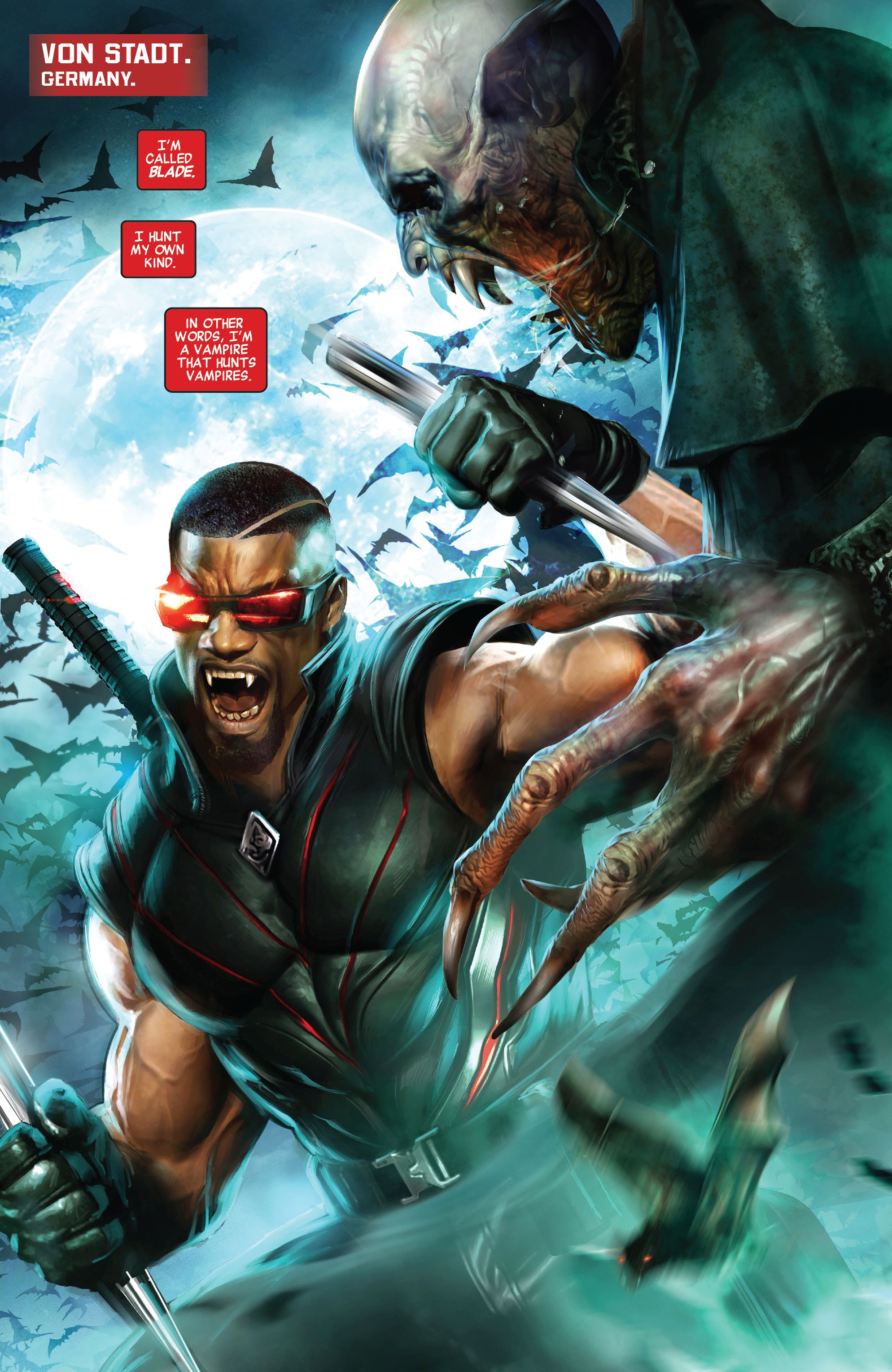 Read online Blade by Marc Guggenheim: The Complete Collection comic -  Issue # TPB (Part 3) - 92