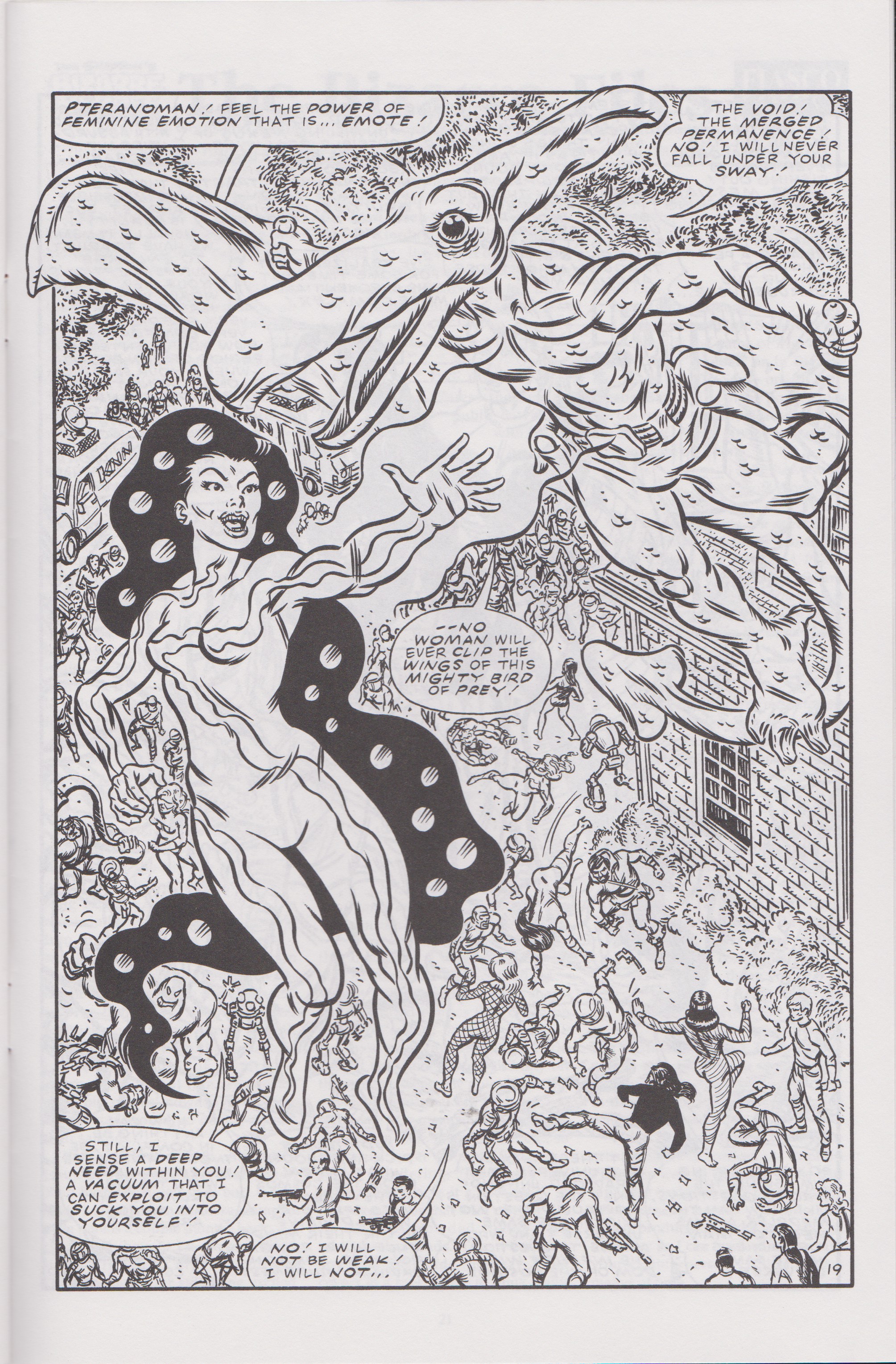 Read online Don Simpson's Bizarre Heroes comic -  Issue #12 - 21