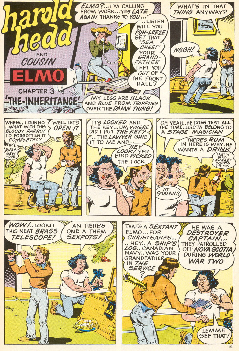 Read online Harold Hedd in "Hitler's Cocaine" comic -  Issue #1 - 21