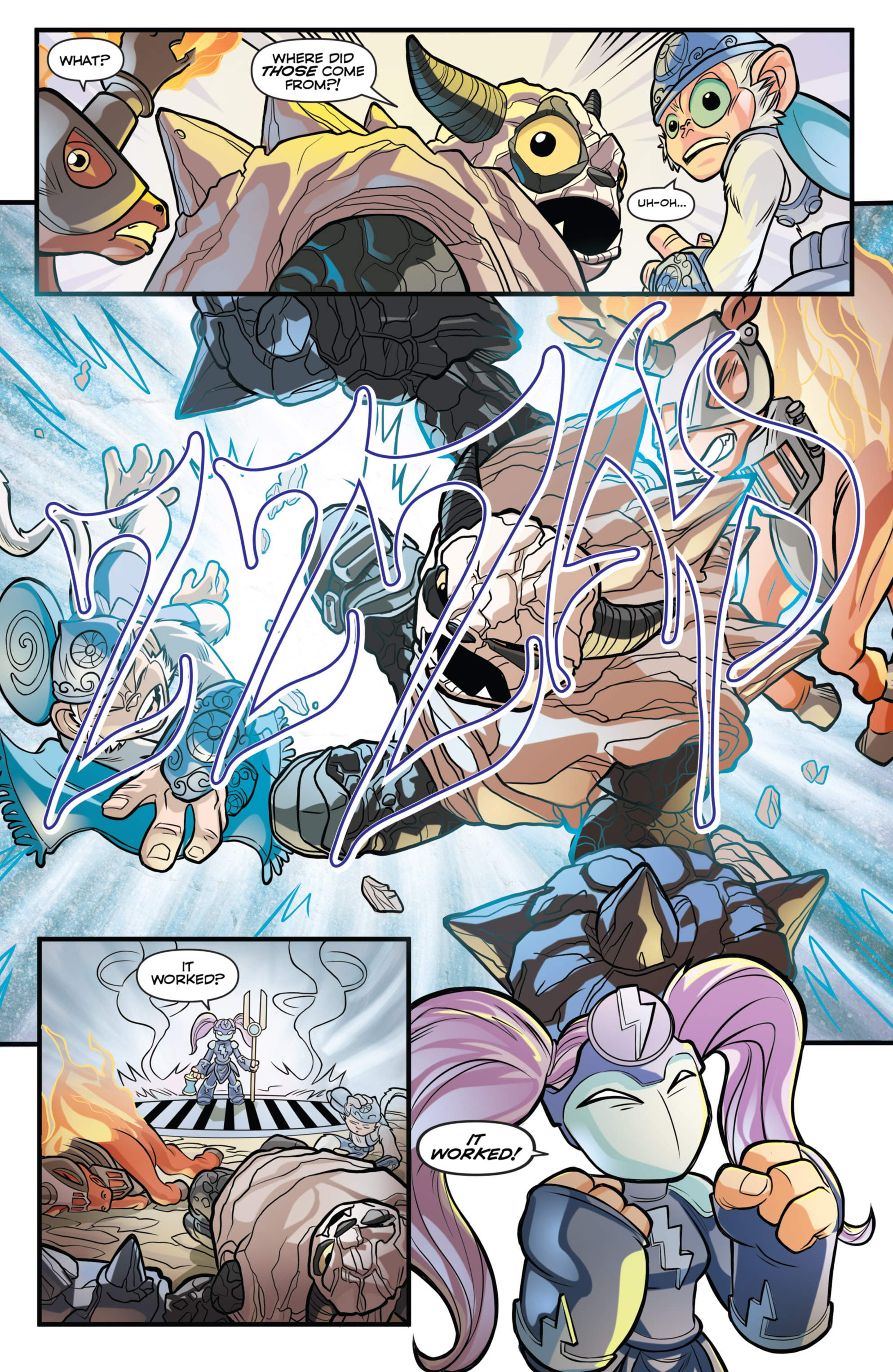 Read online Skylanders comic -  Issue #4 - 16