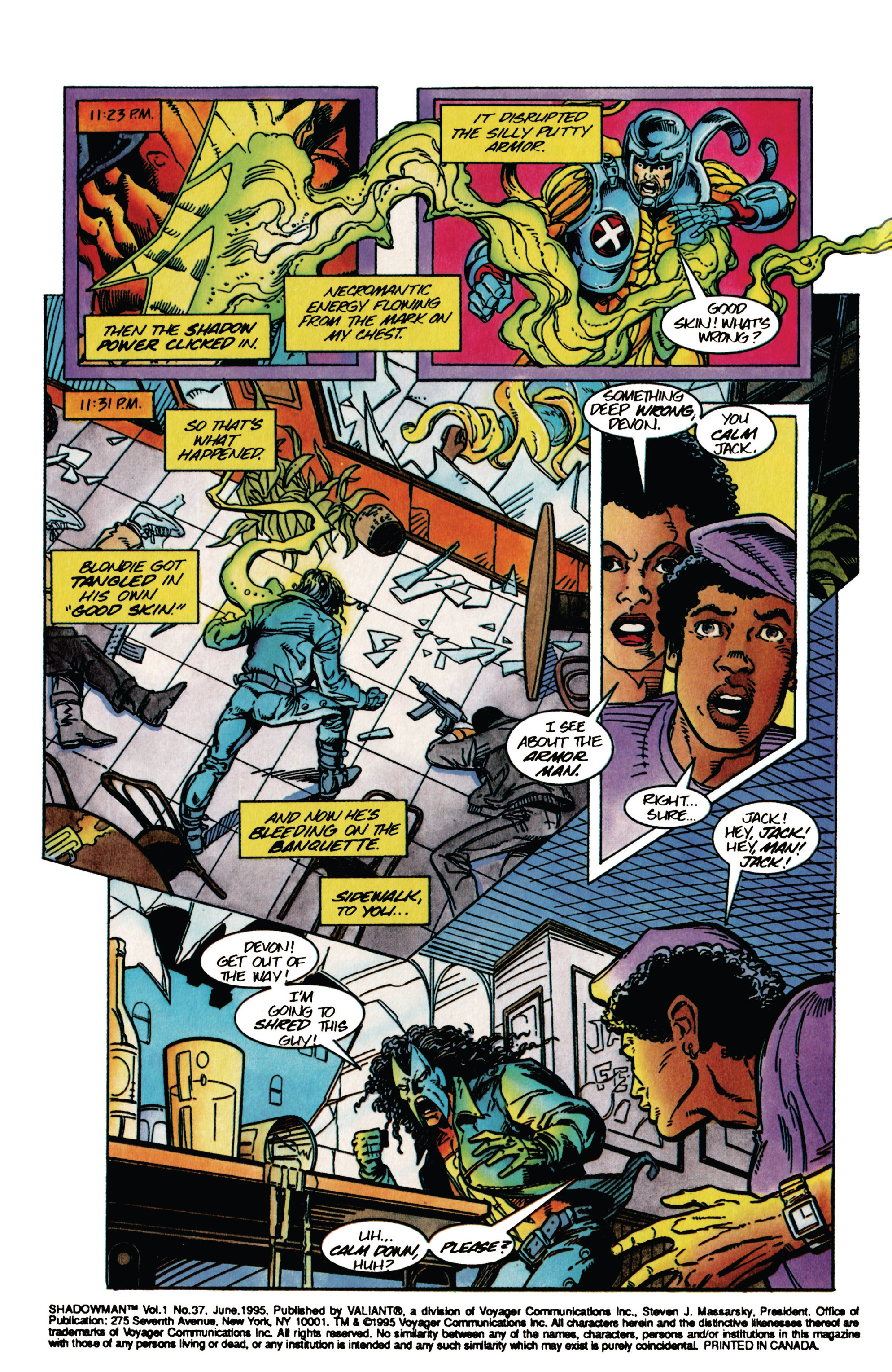 Read online Shadowman (1992) comic -  Issue #37 - 5