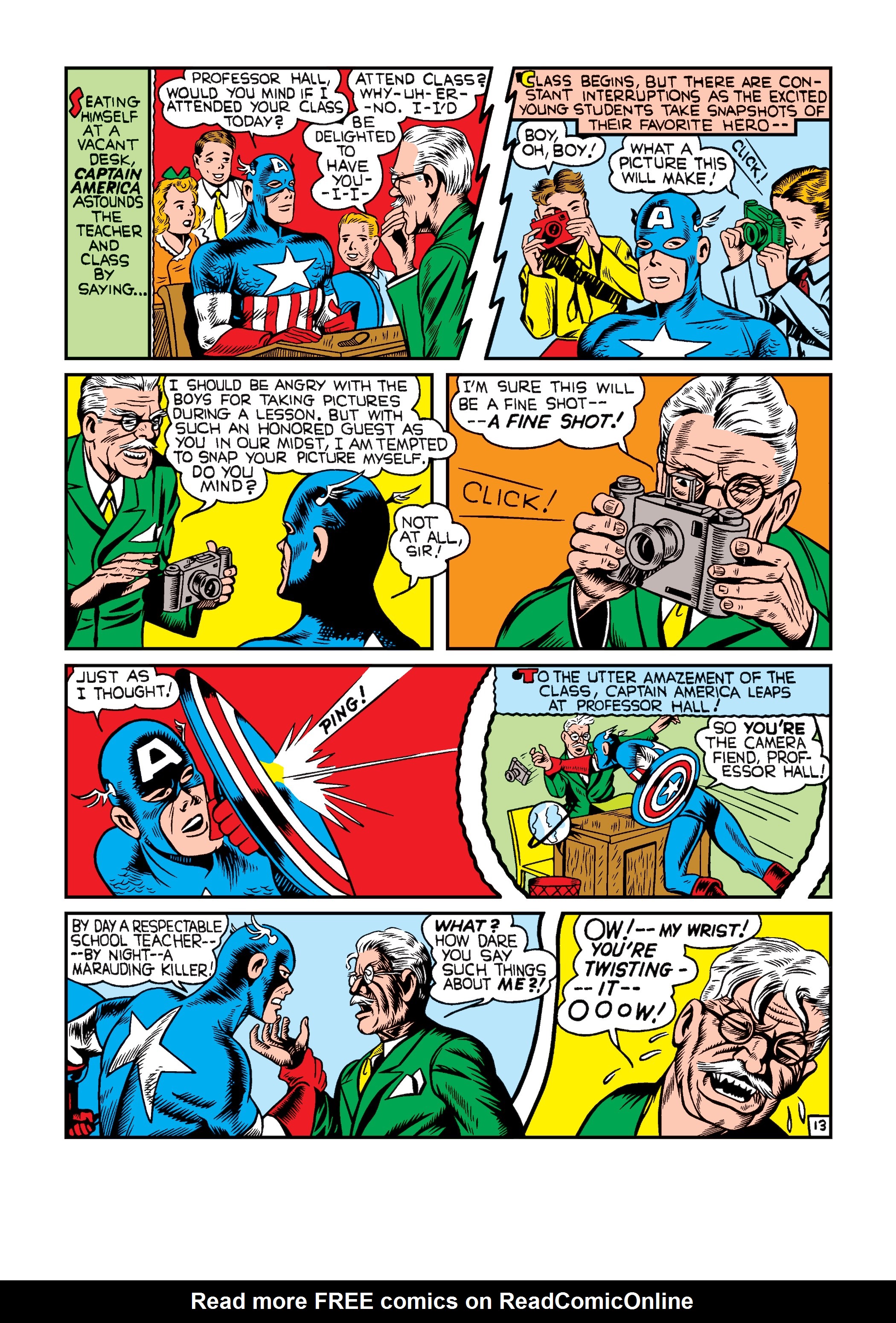 Read online Marvel Masterworks: Golden Age Captain America comic -  Issue # TPB 2 (Part 1) - 87