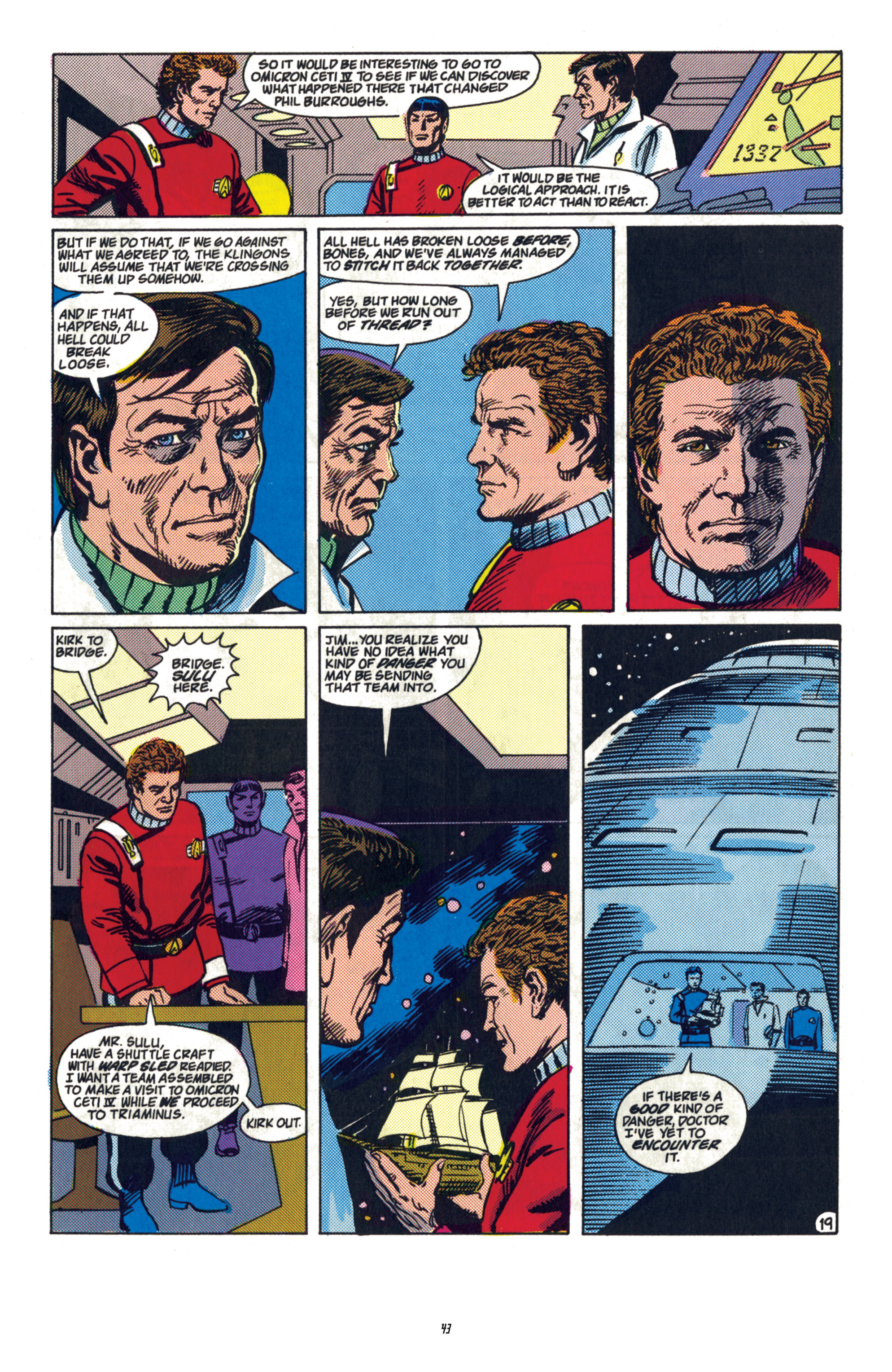 Read online Star Trek Classics comic -  Issue #5 - 42