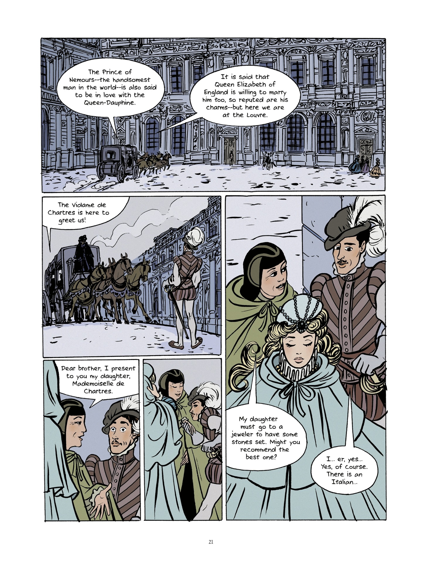 Read online The Princess of Clèves comic -  Issue # TPB (Part 1) - 17