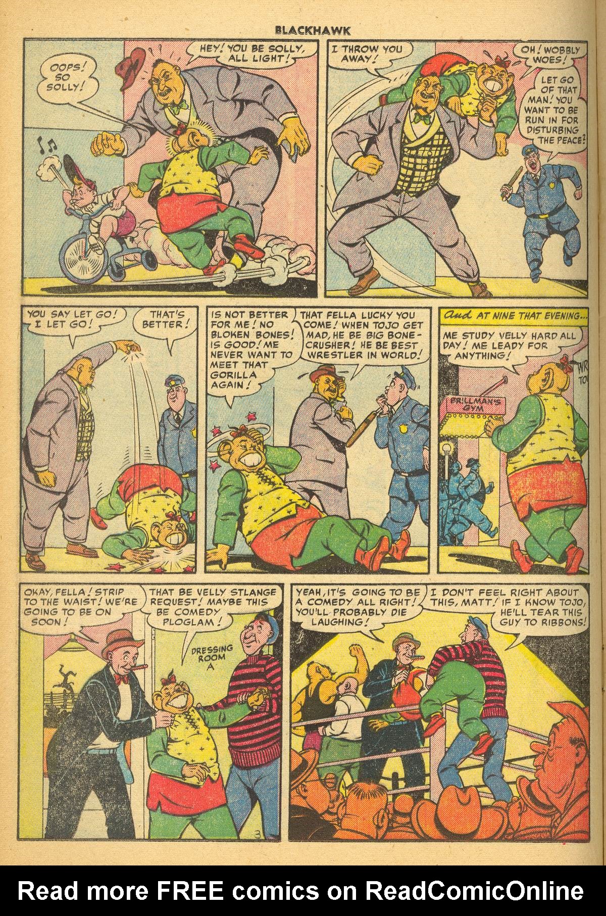 Read online Blackhawk (1957) comic -  Issue #92 - 16