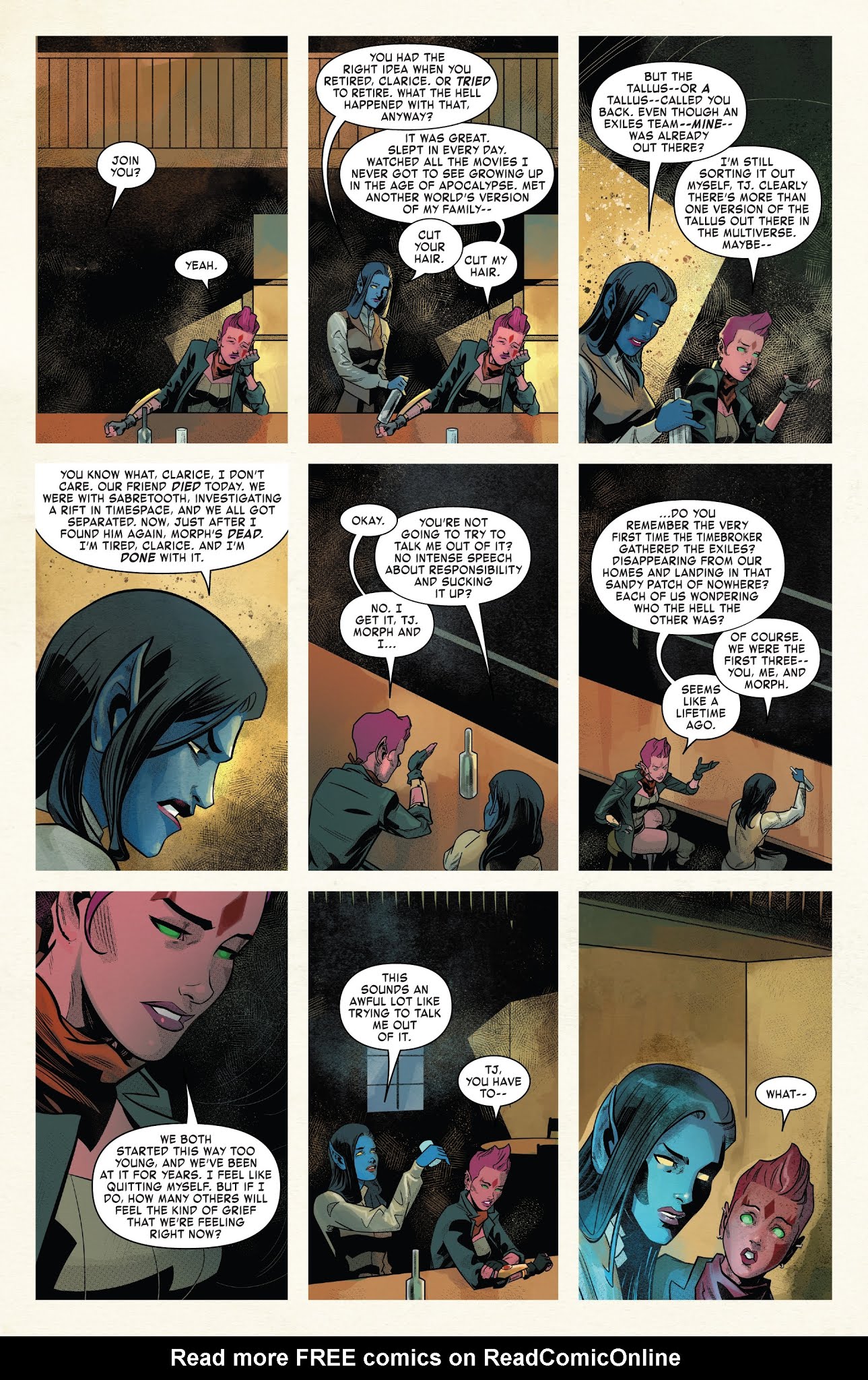 Read online Exiles (2018) comic -  Issue #7 - 21