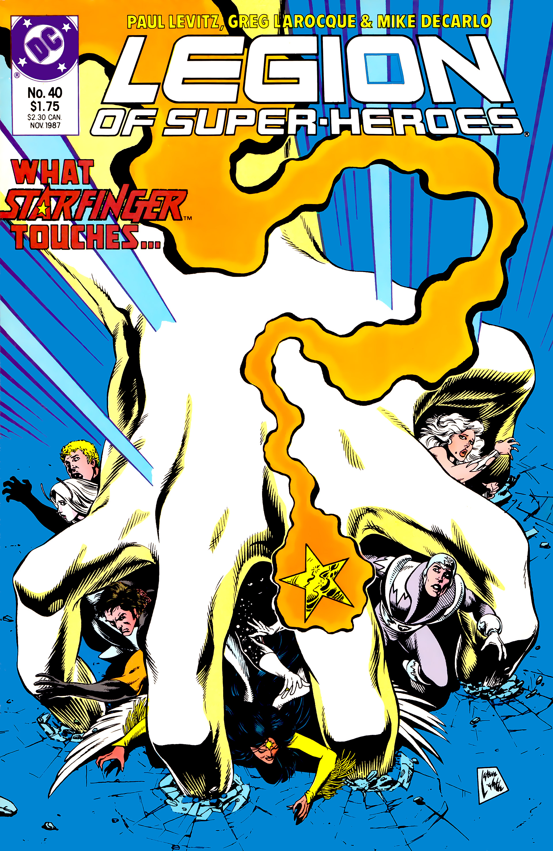 Read online Legion of Super-Heroes (1984) comic -  Issue #40 - 1