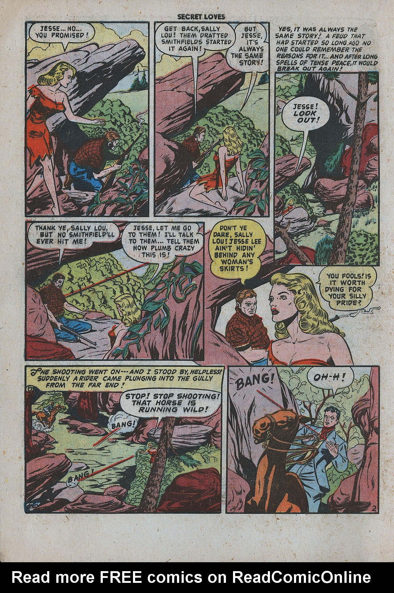 Read online Secret Loves comic -  Issue #1 - 4