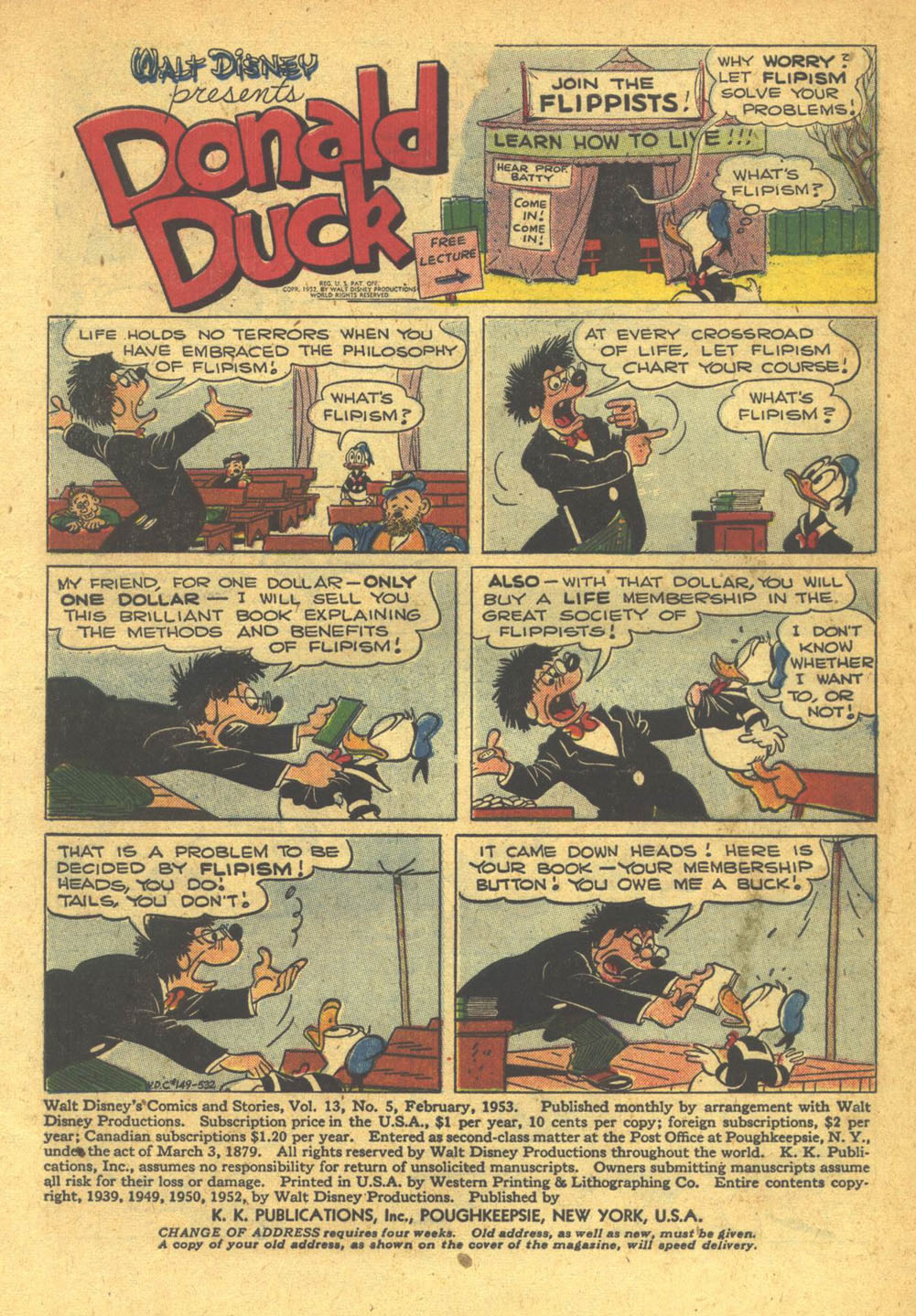 Read online Walt Disney's Comics and Stories comic -  Issue #149 - 3