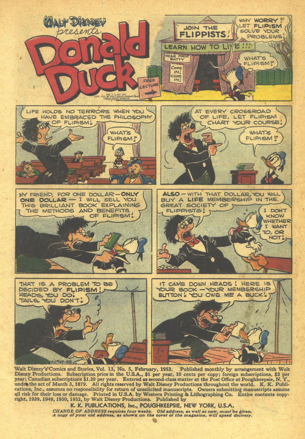 Walt Disney's Comics and Stories issue 149 - Page 3