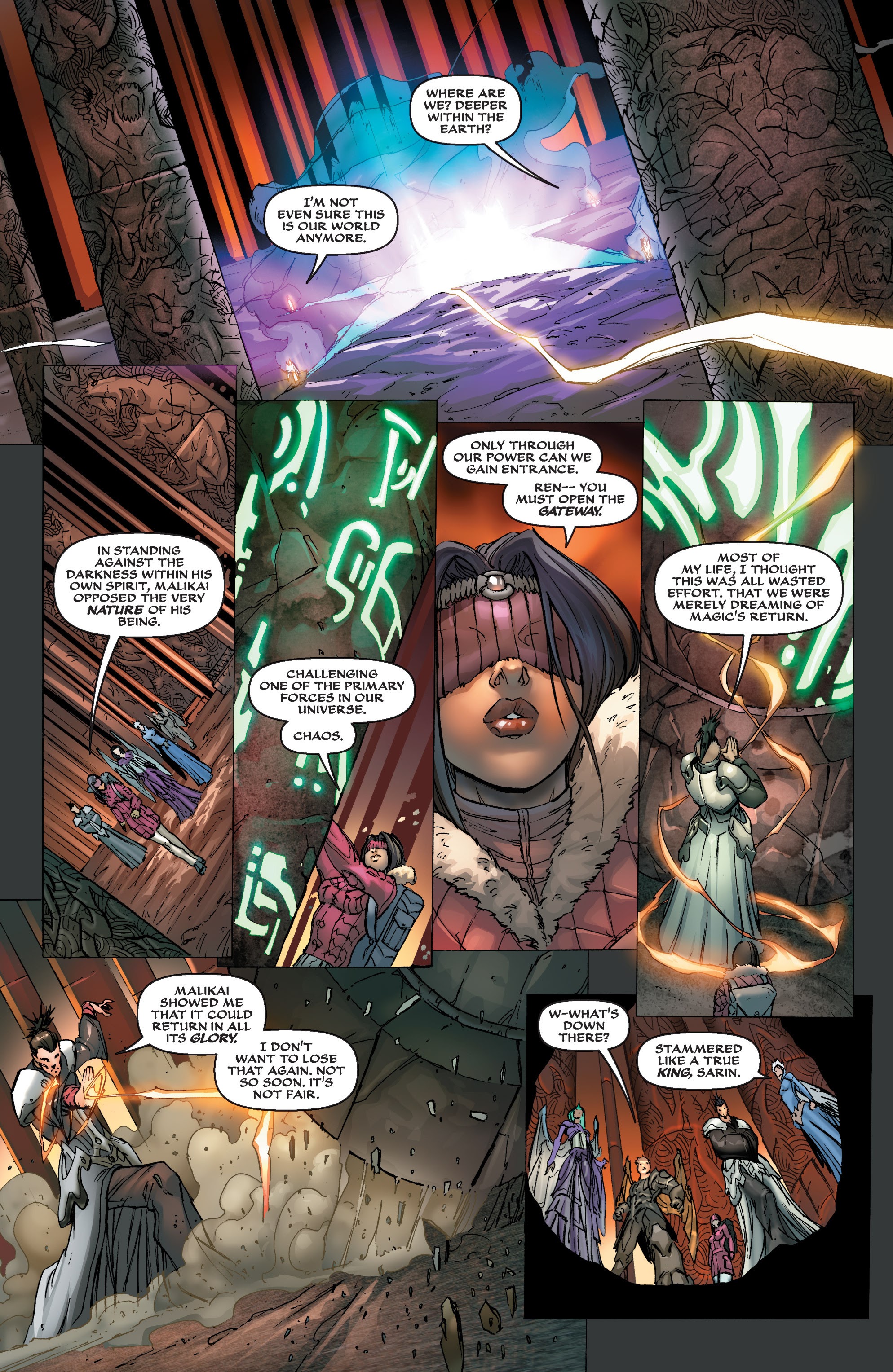 Read online Soulfire: Search For the Light comic -  Issue # TPB - 103
