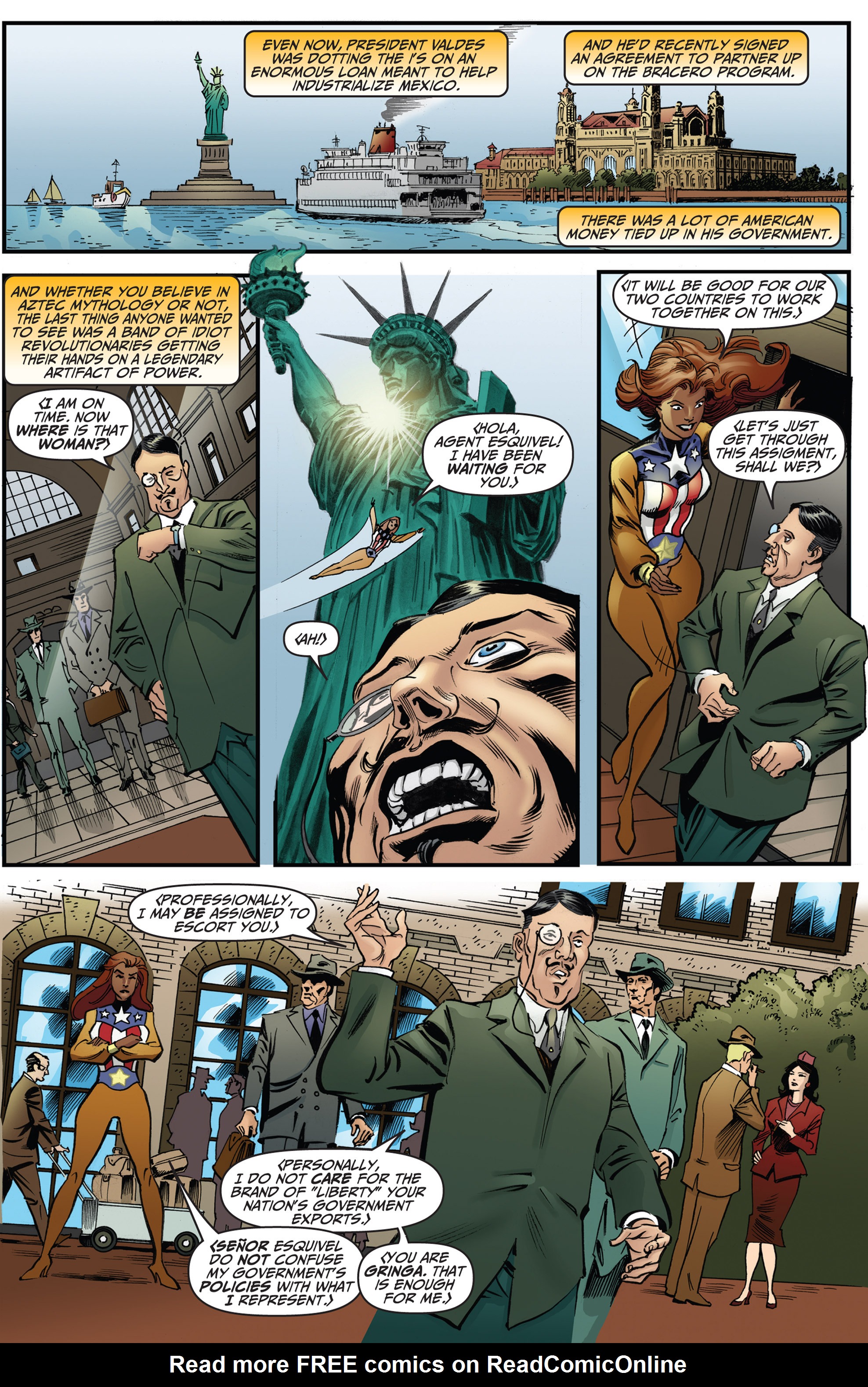 Read online Liberty Comics comic -  Issue #1 - 7
