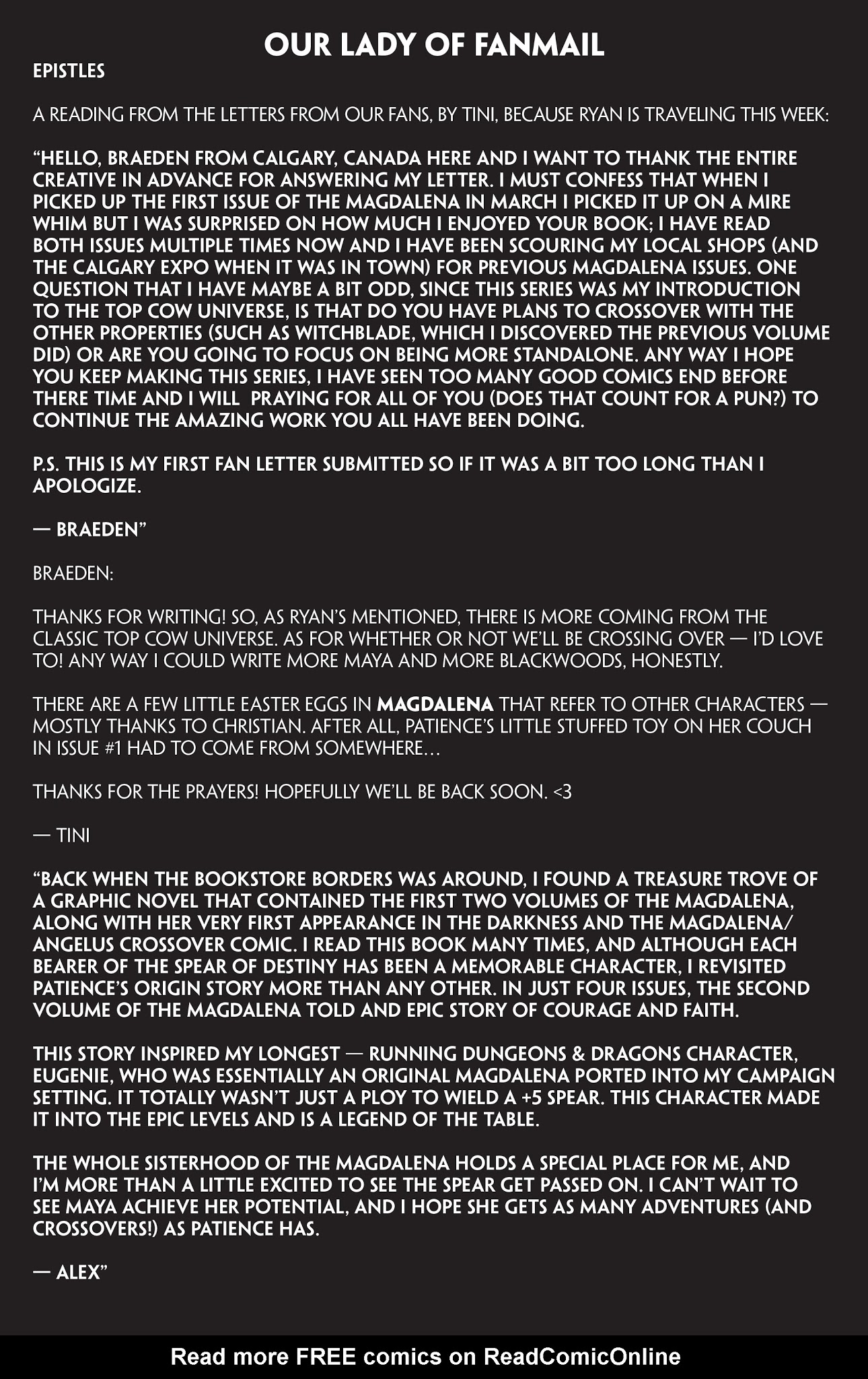 Read online Magdalena Vol. 4 comic -  Issue #4 - 25